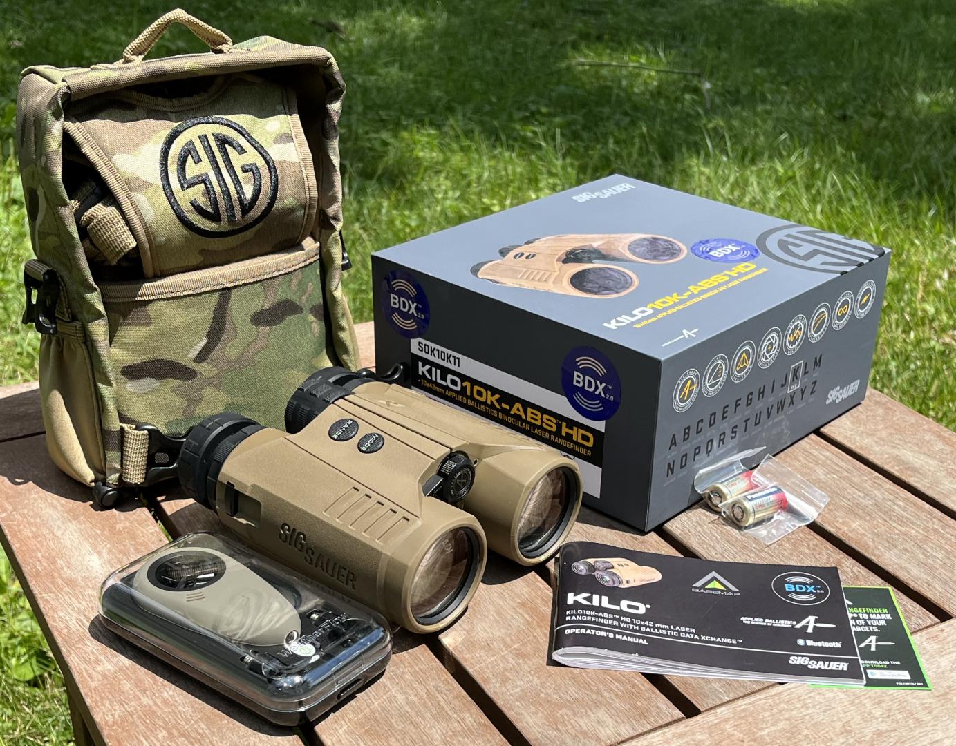 The Remarkably Thorough Sig Kilo 10K-ABS HD Rangefinding Binoculars Review  - Snipers Hide