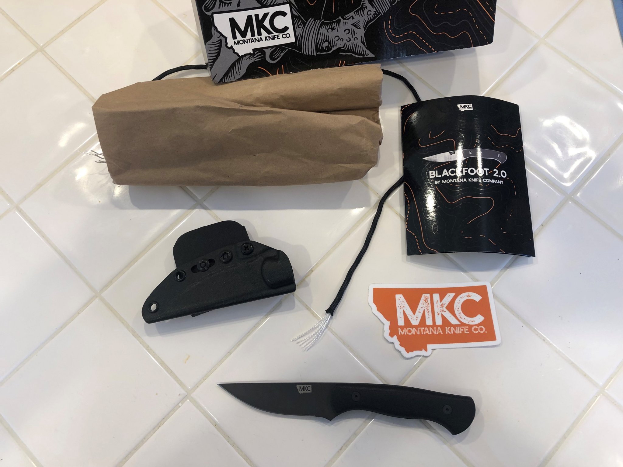 Montana Knife Company, Blackfoot Fixed Blade 2.0