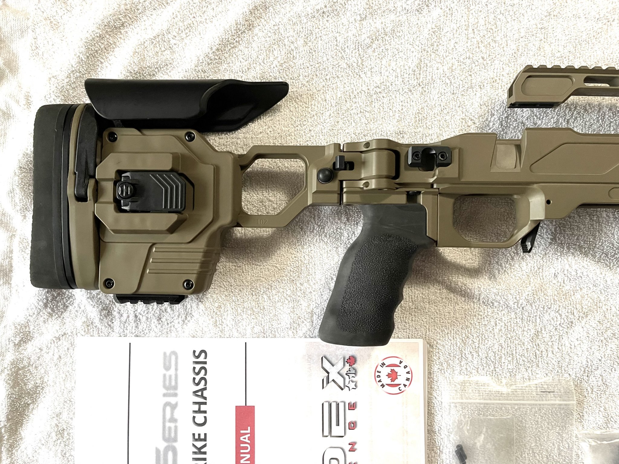 Cadex Strike Dual Strike Rifle Chassis