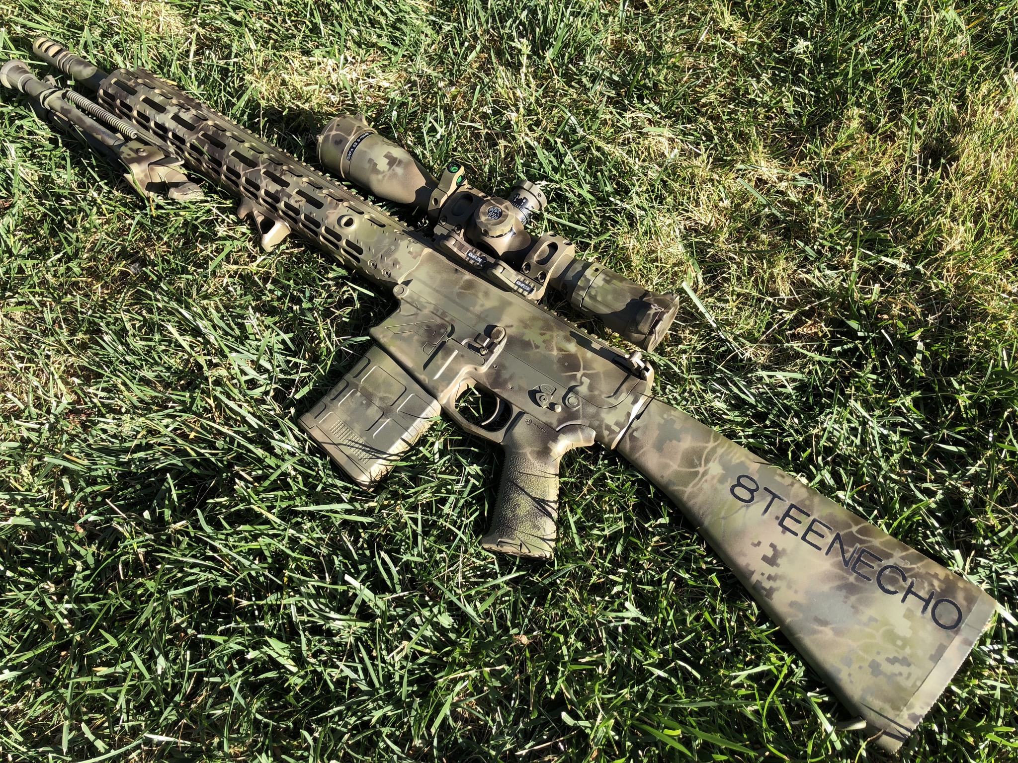 Rattle Can” Spray Paint Weapons Camouflage