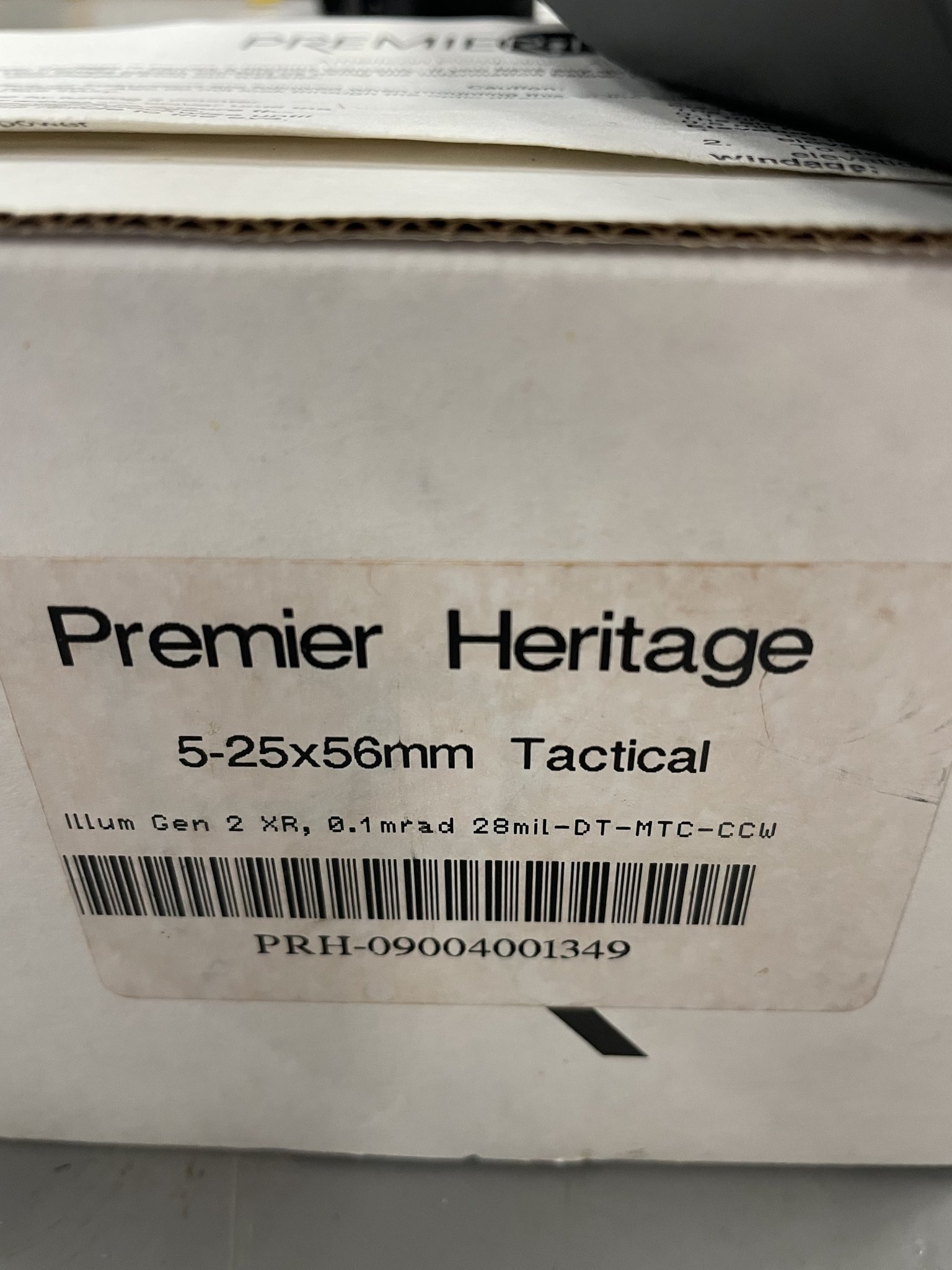 Premier Heritage 5-25x56 Tactical Illum. (mrad) - Optics-Trade