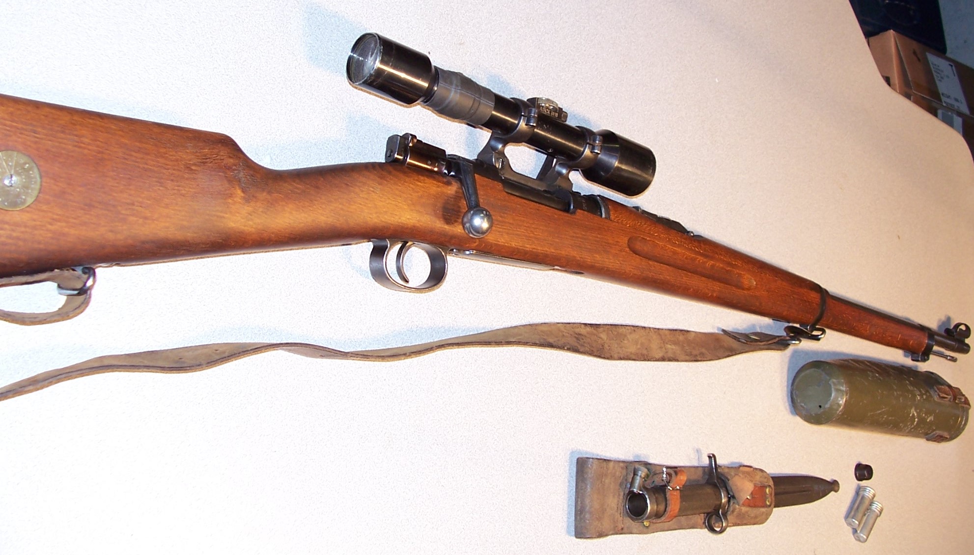 Swedish Carl Gustafs M/41B sniper rifle