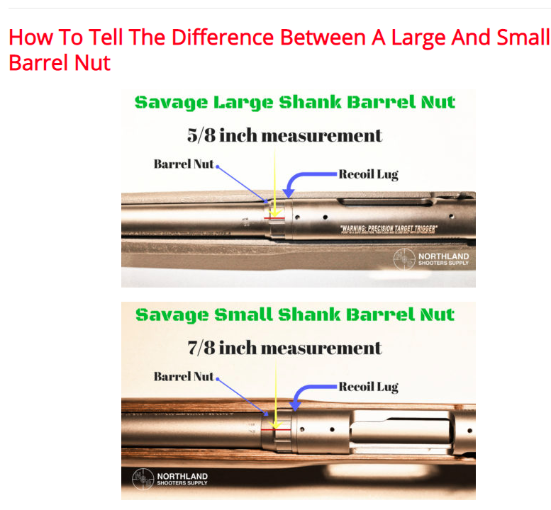Savage Rifle Screw Size Guide: How to Identify #6-48 vs #8-40