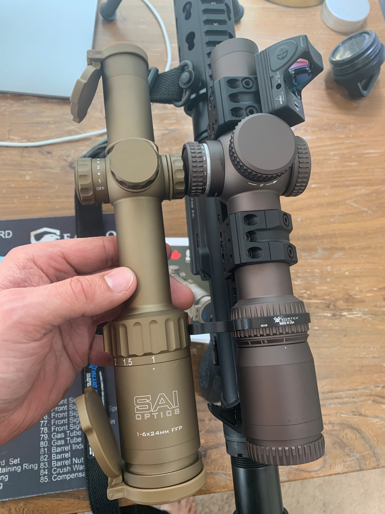 SAI Optics 1-6X24 LVPO Riflescope - Coldboremiracle