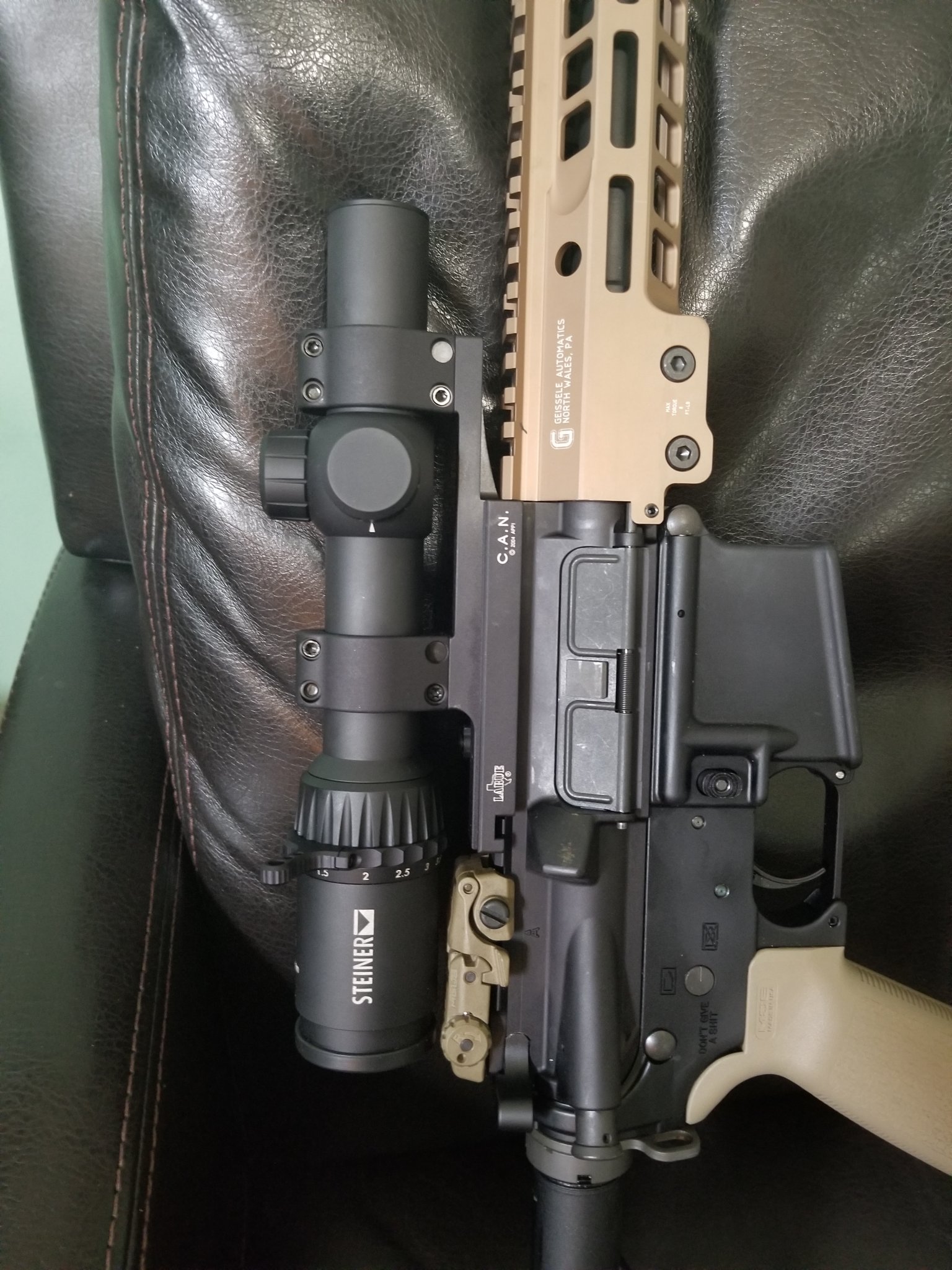 Steiner Optics P4Xi 1-4x24 + ADM Recon H - ミリタリー