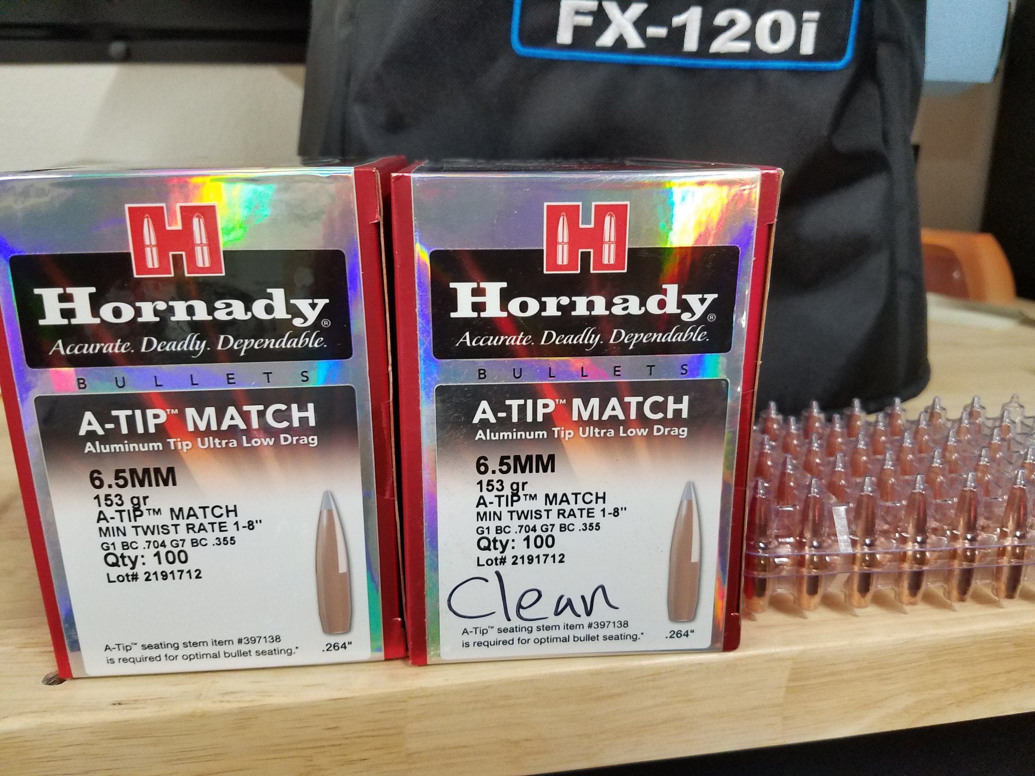 6.5 Creedmoor Hornady 153 gr A-Tip