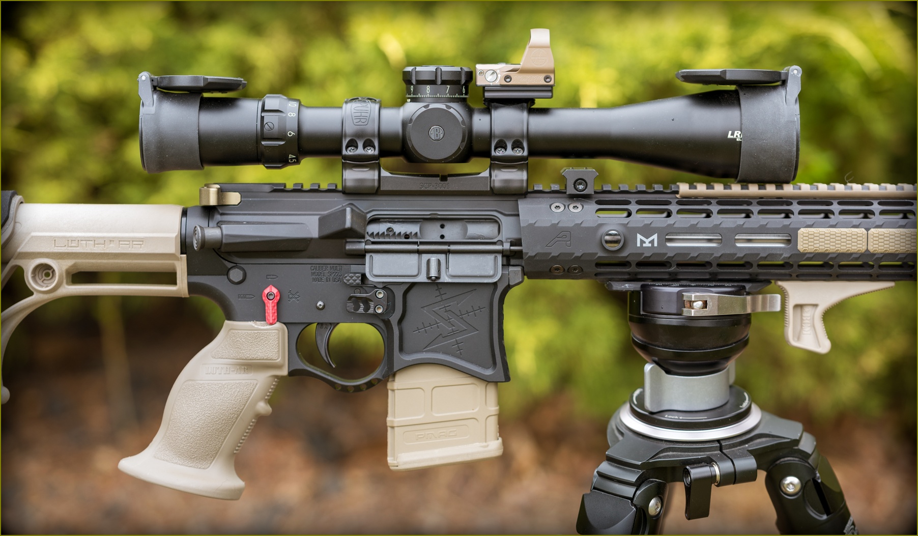 Spuhr SCP-3000A: Picatinny Aesthetic Mount - 30mm, H/1, 0 MOA