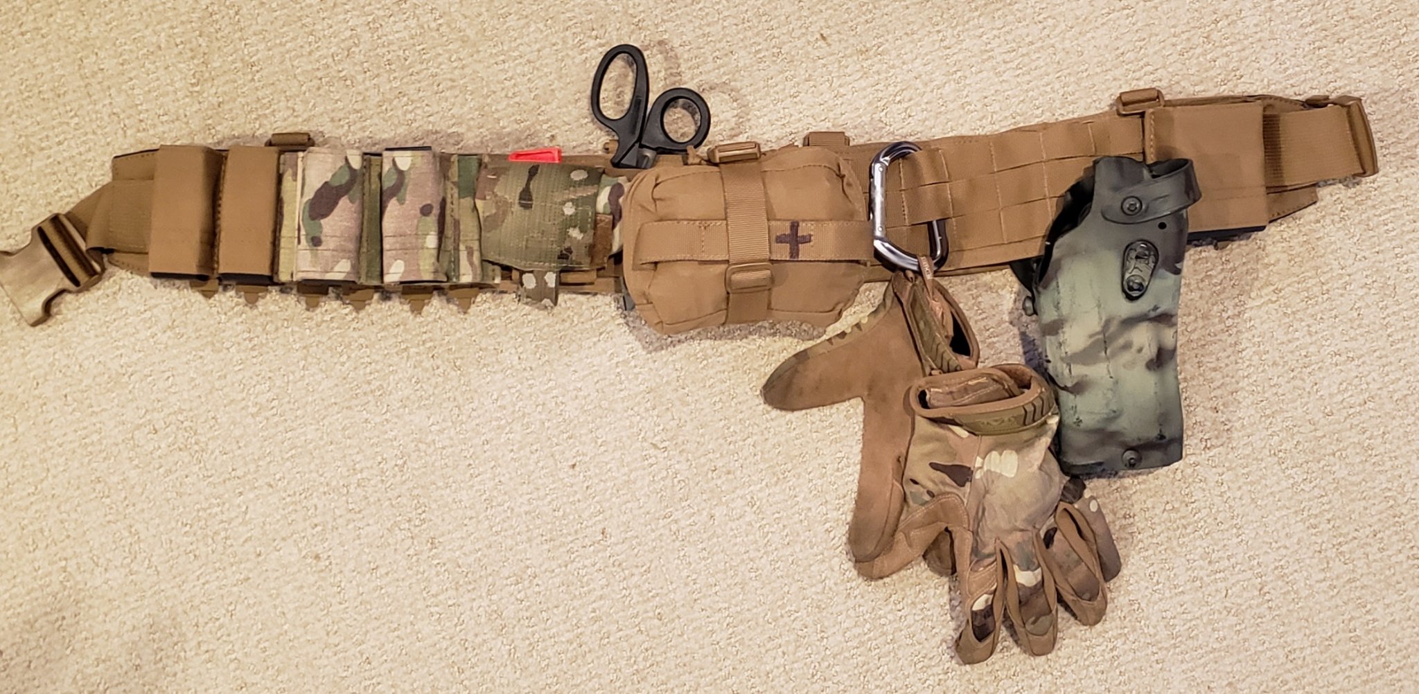 Wilder tactical battle belt : r/P320