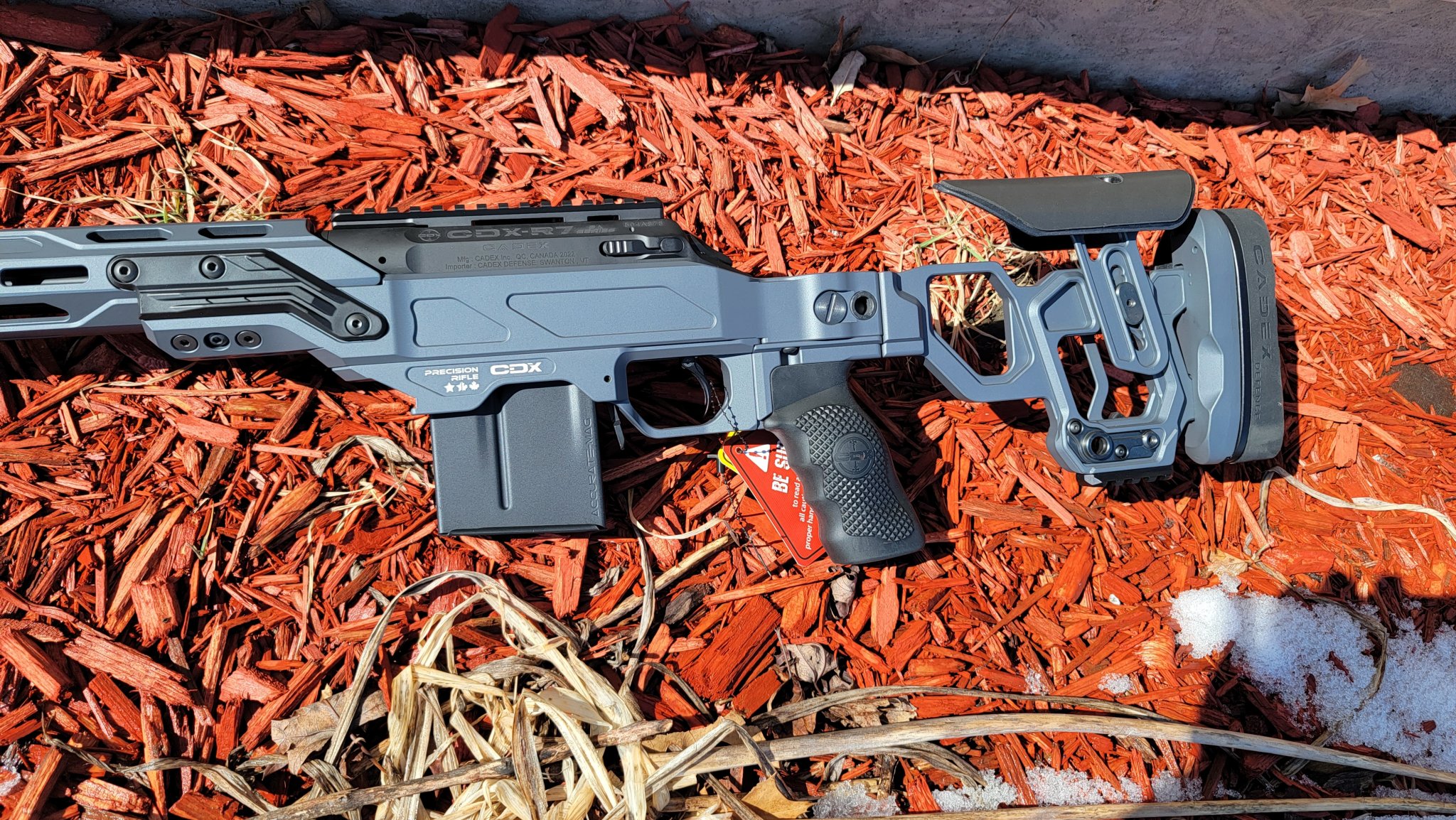 SOLD - Cadex CDXR7-LCP 6.5 Creedmoor 24 folding stock