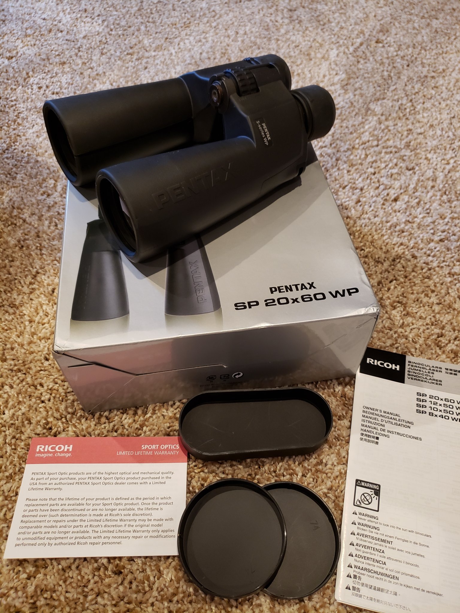 Pentax sp 20x60 2024 wp binoculars review