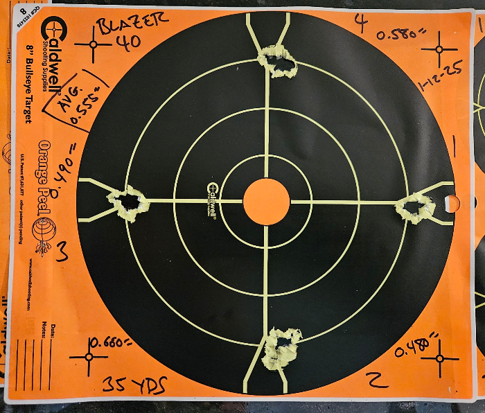 25 01 12 Tikka T1x Helos scope 35 yds bench Blazer 40 Banish 22 40 shots small.jpg