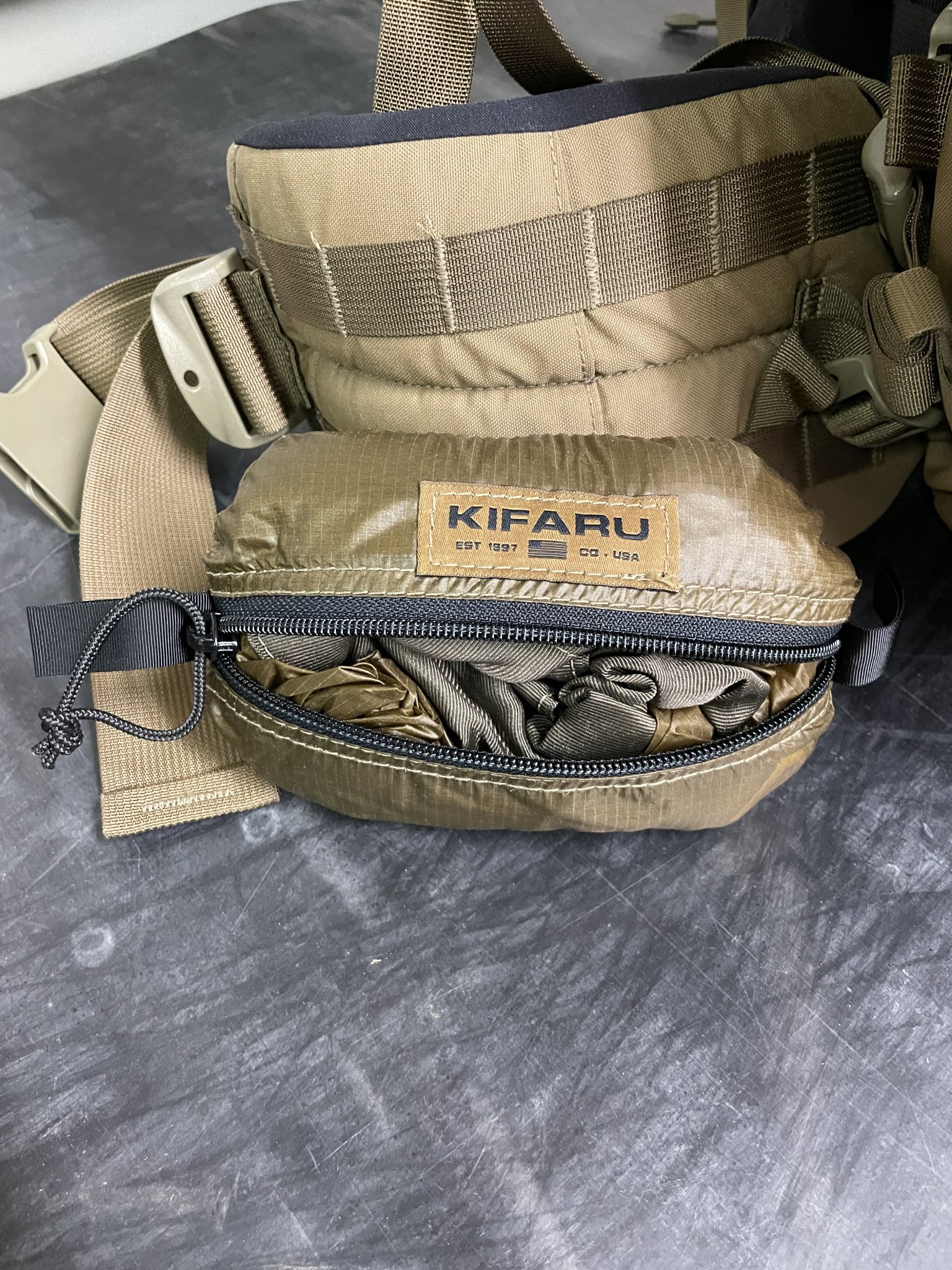 Kifaru Concealed- Carry Pack ヒップパックコヨーテ-