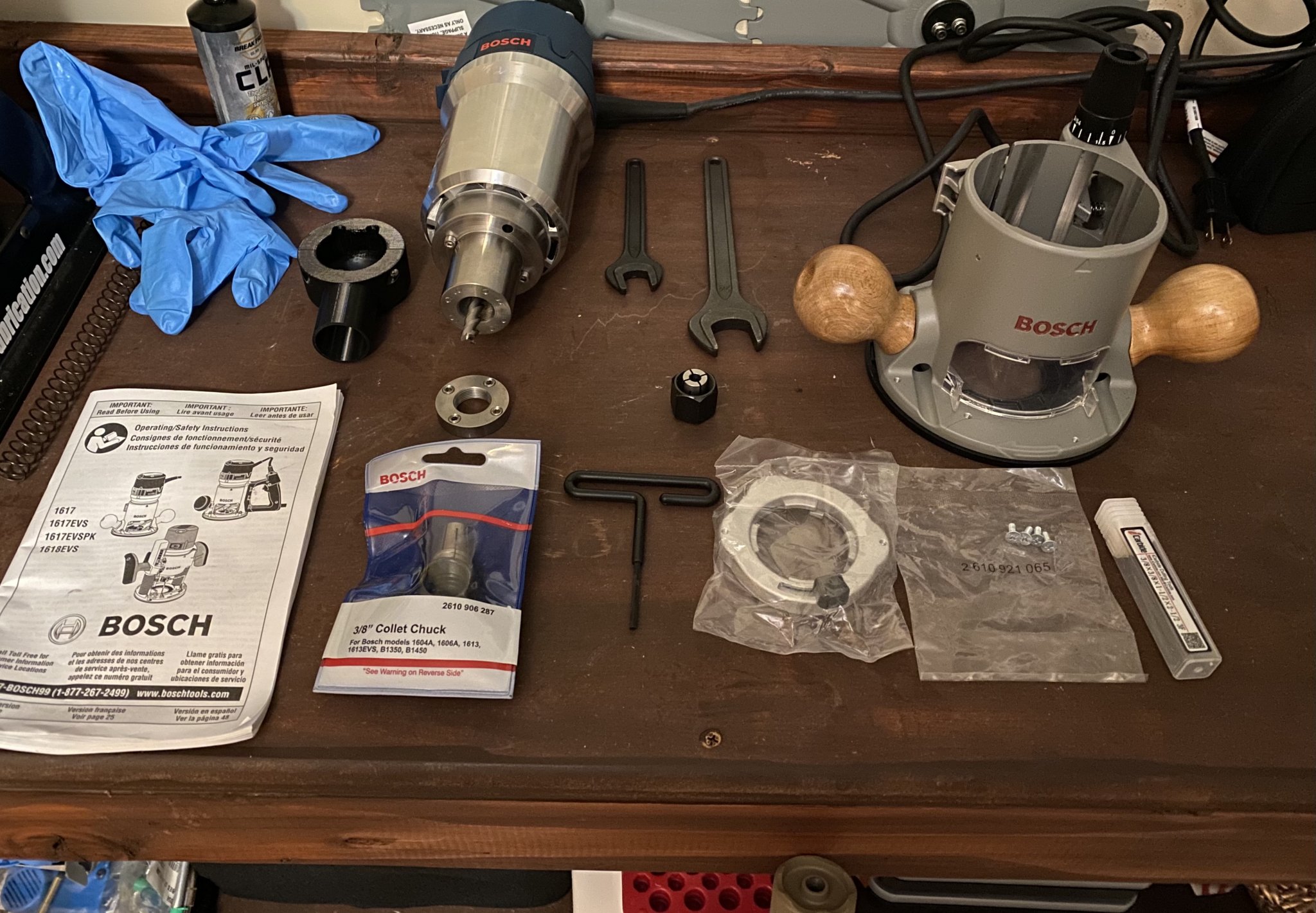 Reloading Equipment WTS Honey Badger Case Trimmer Setup