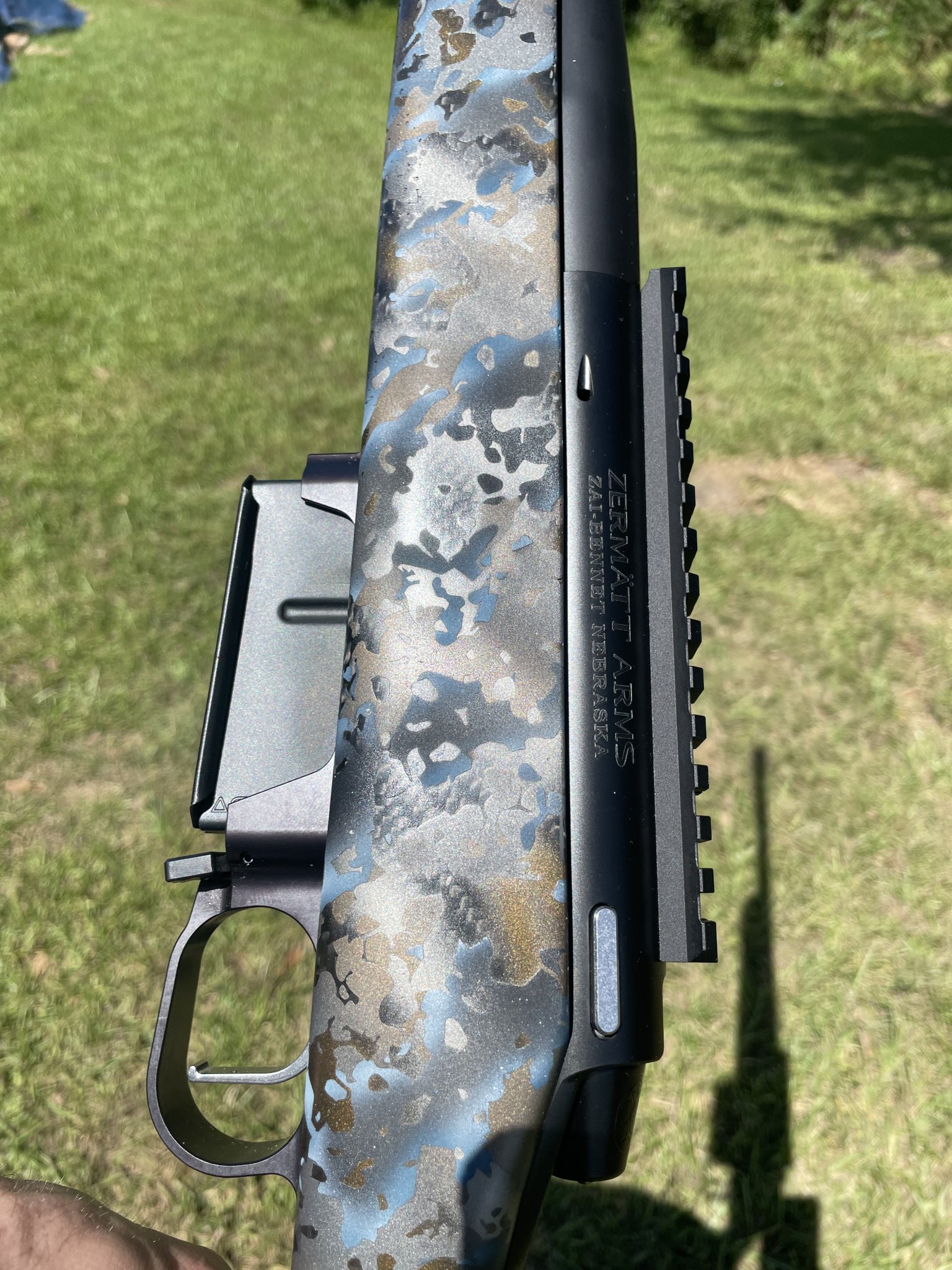 The BADDEST Cerakote you've ever seen COTTONMOUTH SNAKE REM 700