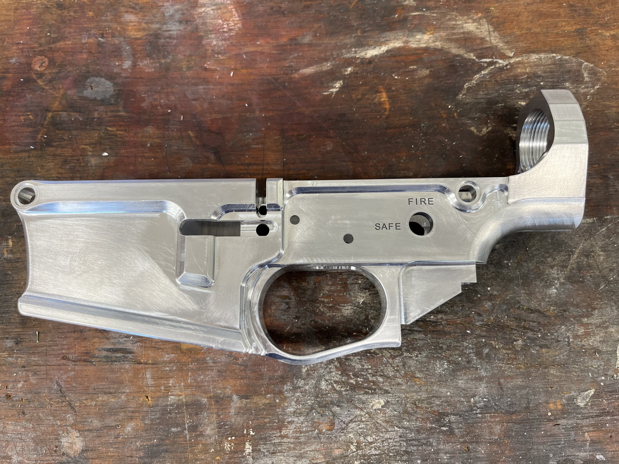 5 - SPC-10 Lower Receiver Left Sanded.JPG