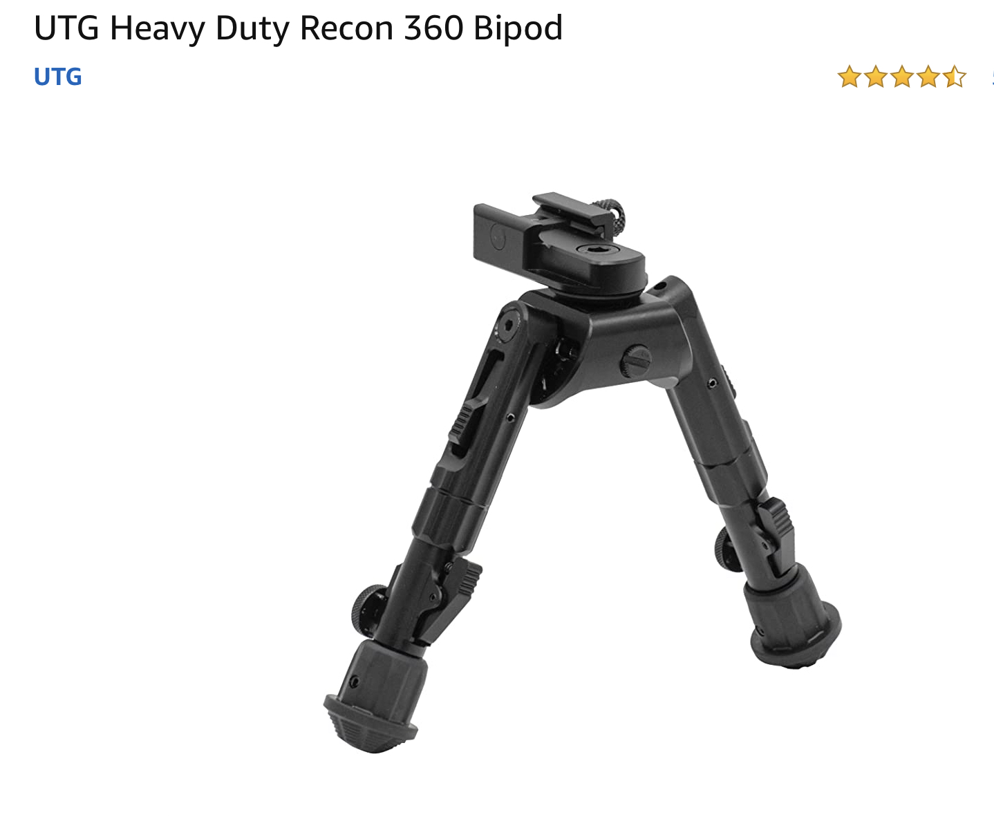 Tactical Bipod LRA Light Long Rifle Scope Bipod For Outdoor Riflescope