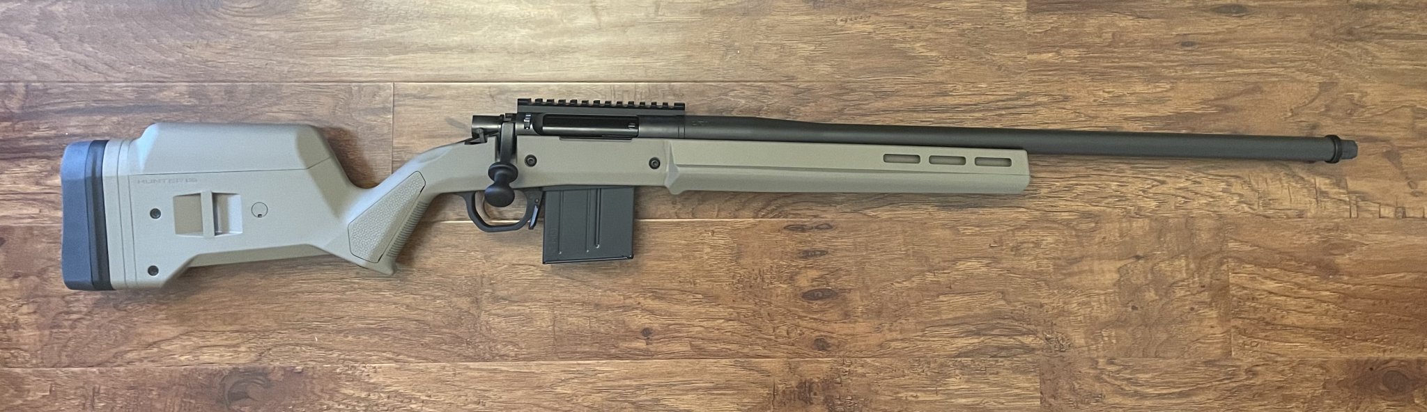 SOLD - FDE magpul hunter r700 SA W/ AICS bottom metal | Sniper's Hide Forum