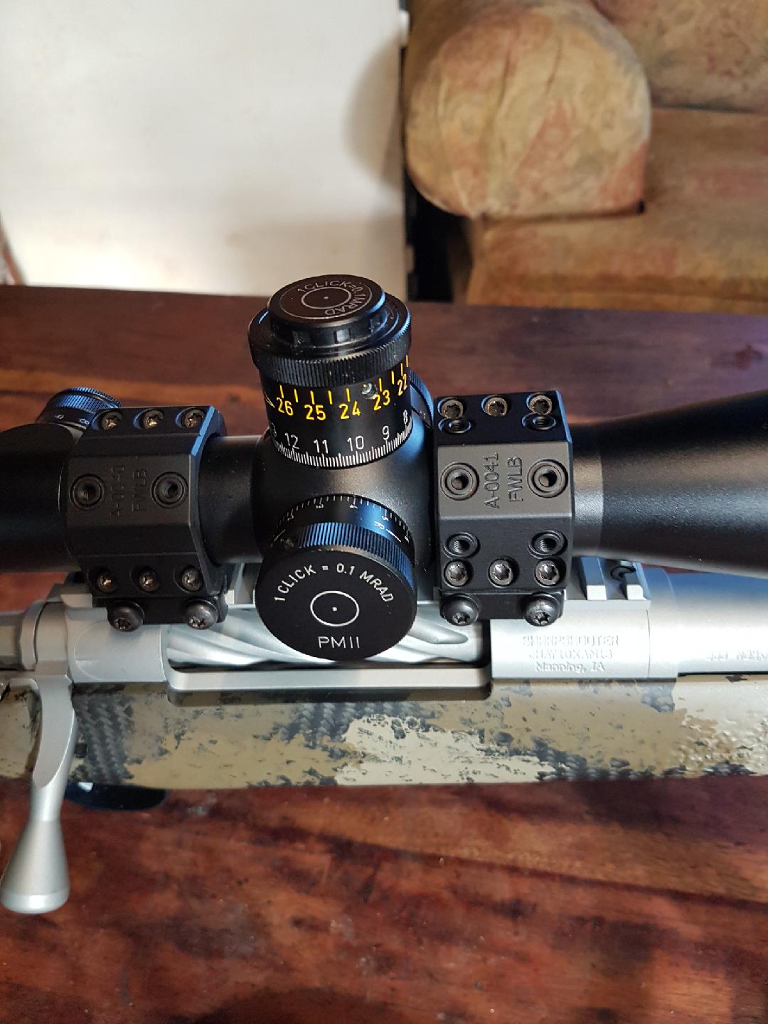 Rifle Scopes - Scope Slip & Loctite on Mounts - S&B Scope w/ Spuhr Mount