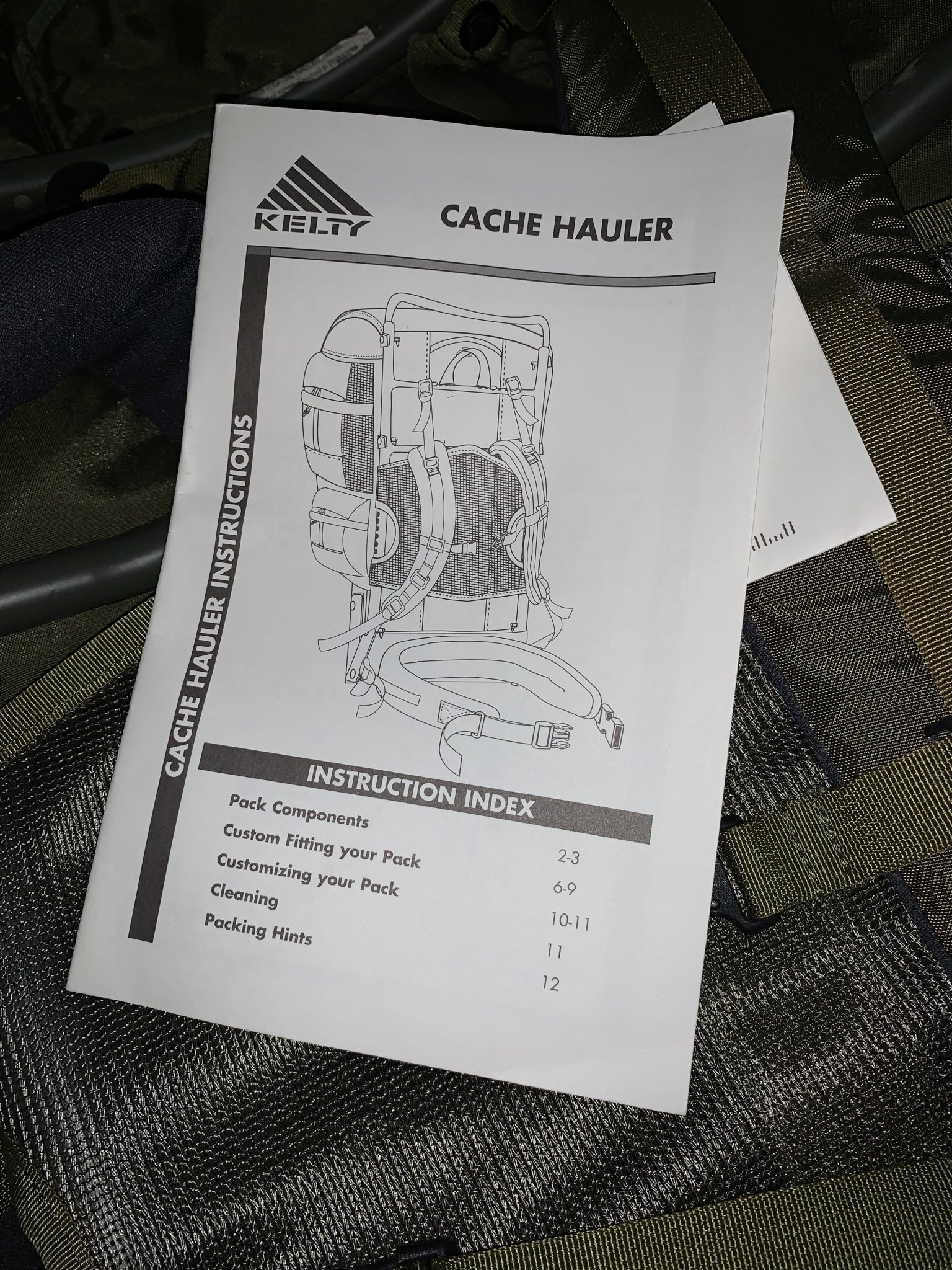 Kelty cache hauler clearance pack