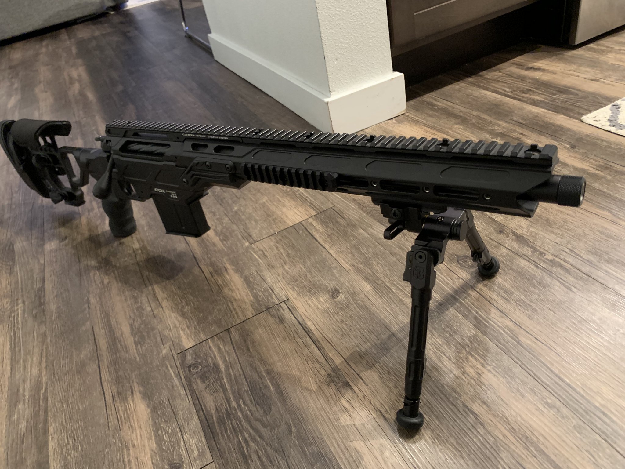 Cadex Defence on X: This is an ultra-compact Custom configuration for a  Law Enforcement Agency. The perfect Urban Sniping configuration with full  rail capability, ready to adapt our new Compact Suppressor. This