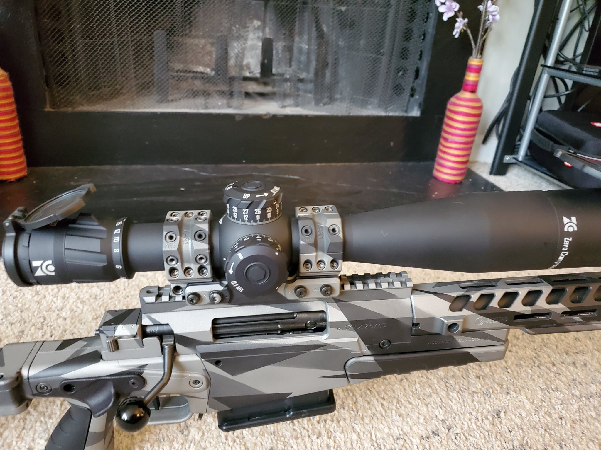 MDT Elite muzzle brake on T3X CTR Tikka & KRG Whiskey + ZCO 527 