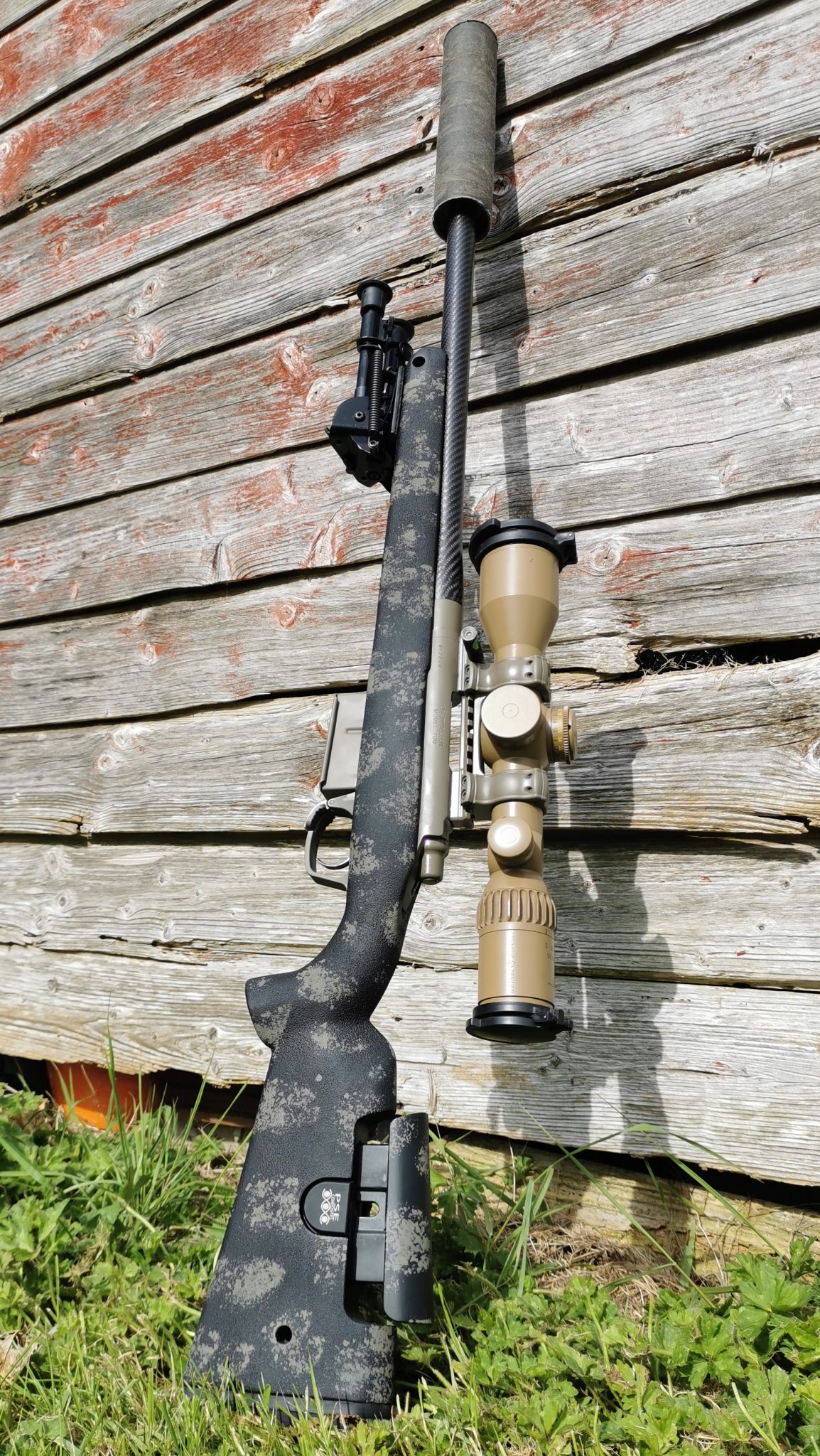 MDT Elite muzzle brake on T3X CTR Tikka & KRG Whiskey + ZCO 527 