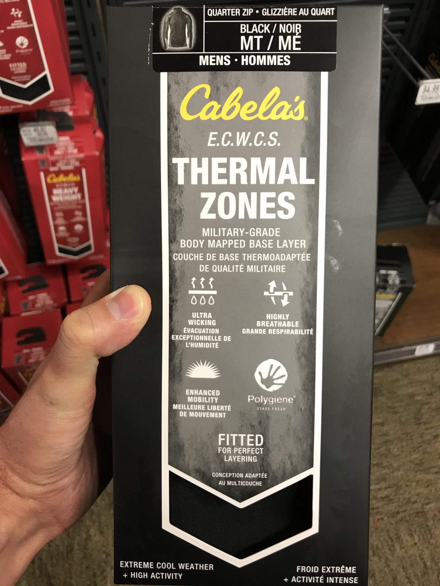 Cabela's hotsell ecwcs reviews