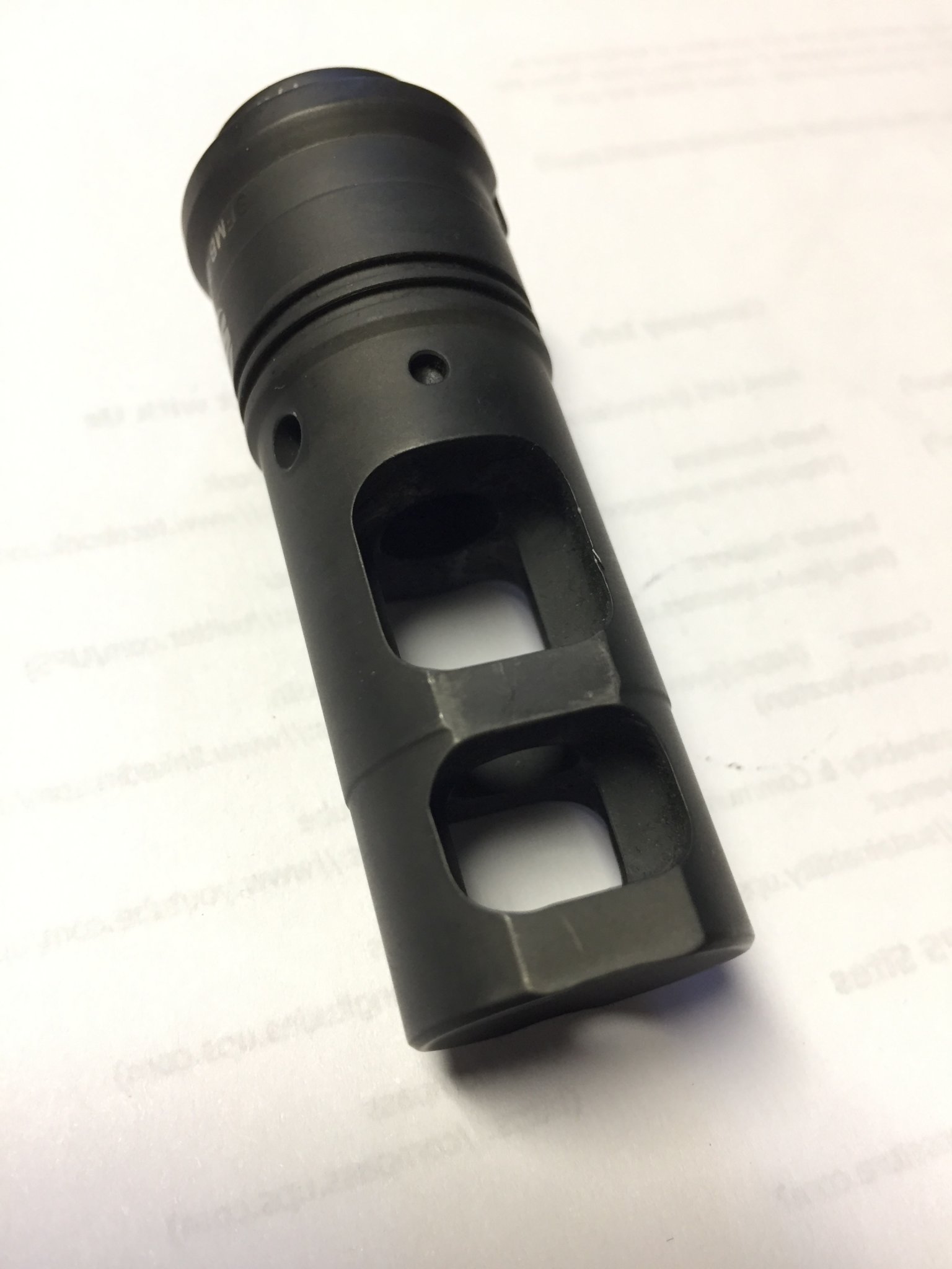 Sold Surefire Socom Muzzle Brake Suppressor Adapter Snipers Hide Forum 7929