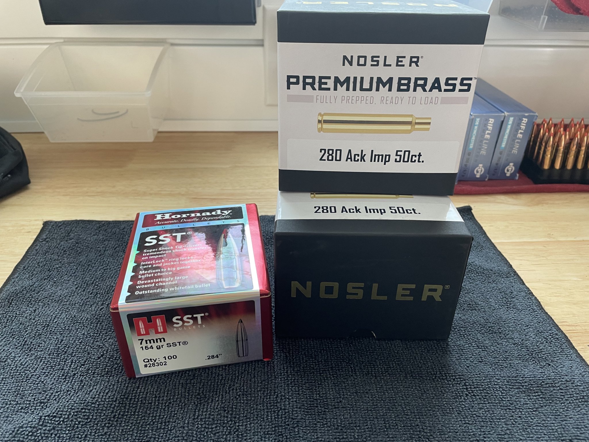 Nosler Brass, Nosler Brass - 280 Ackley Improved, 50ct. Reliable