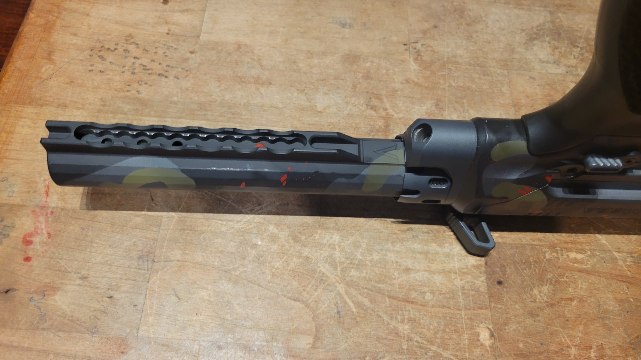 Wolfpack Armory touch up fixed my AR10 damage : r/AR10