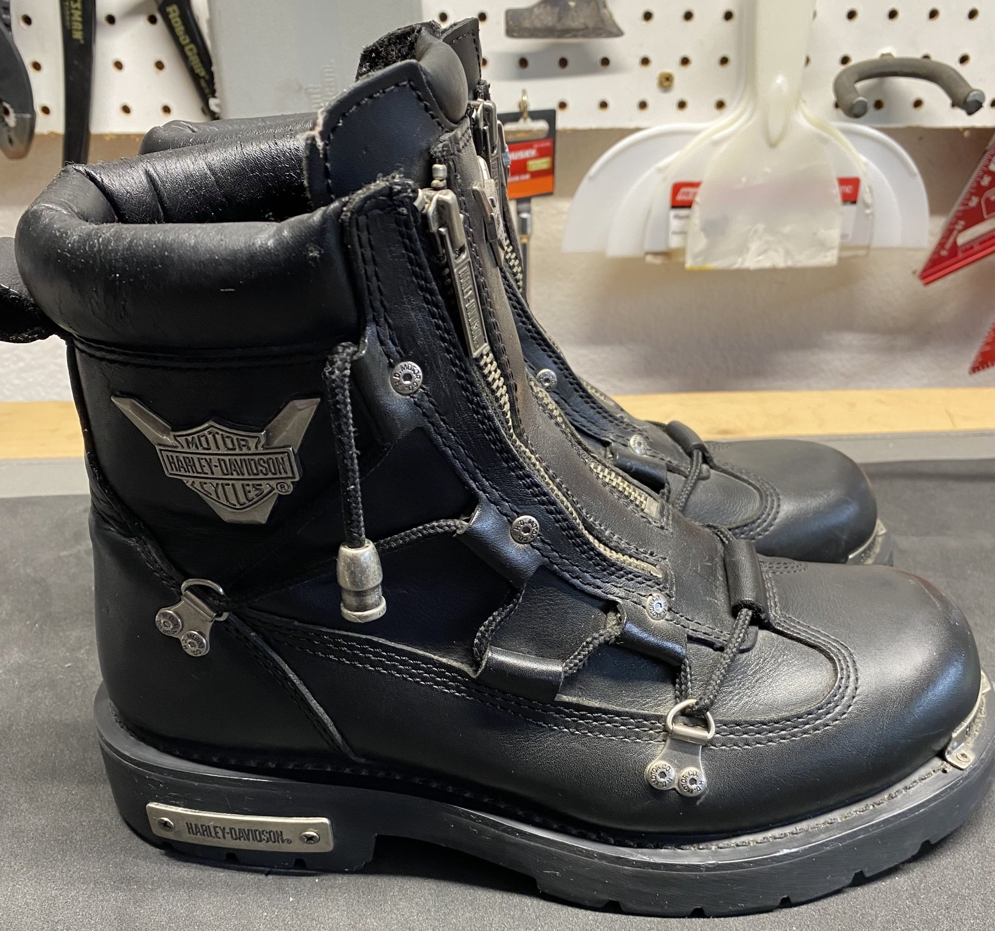 Harley brake 2024 light boots