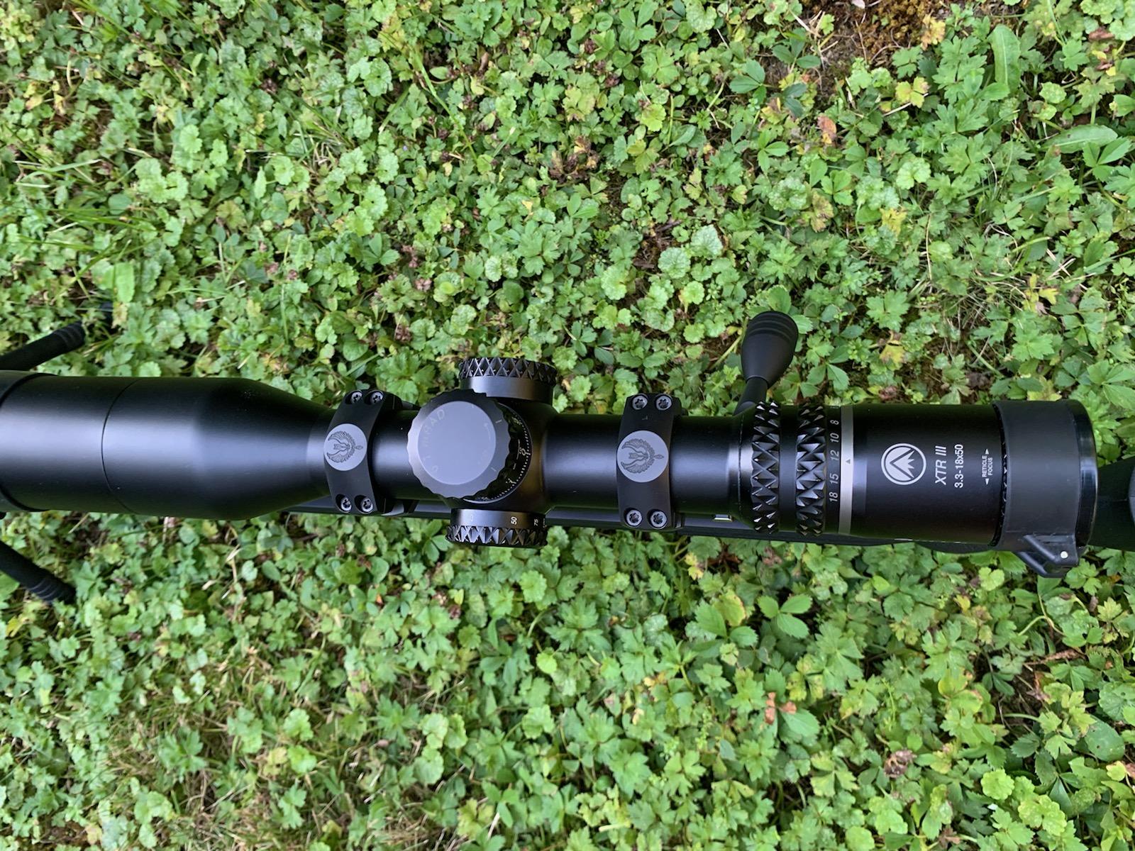 SOLD - Burris XTR3 SCR MIL non-illuminated US made with APA rings $1075 ...