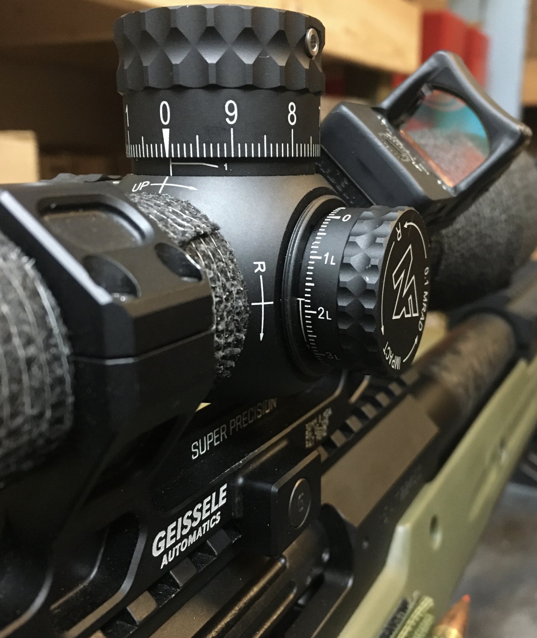 Rifle Scopes - Reptilia mount with a 50mm objective | Sniper's