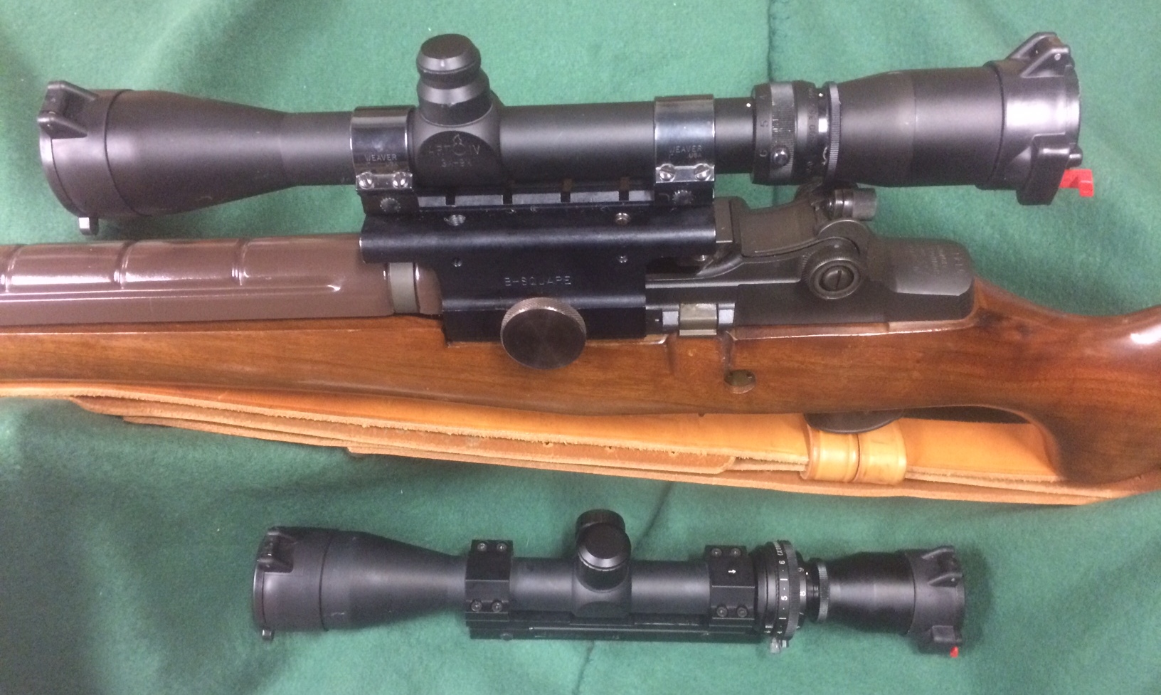 ART IV & M600 scopes on M1A.JPG