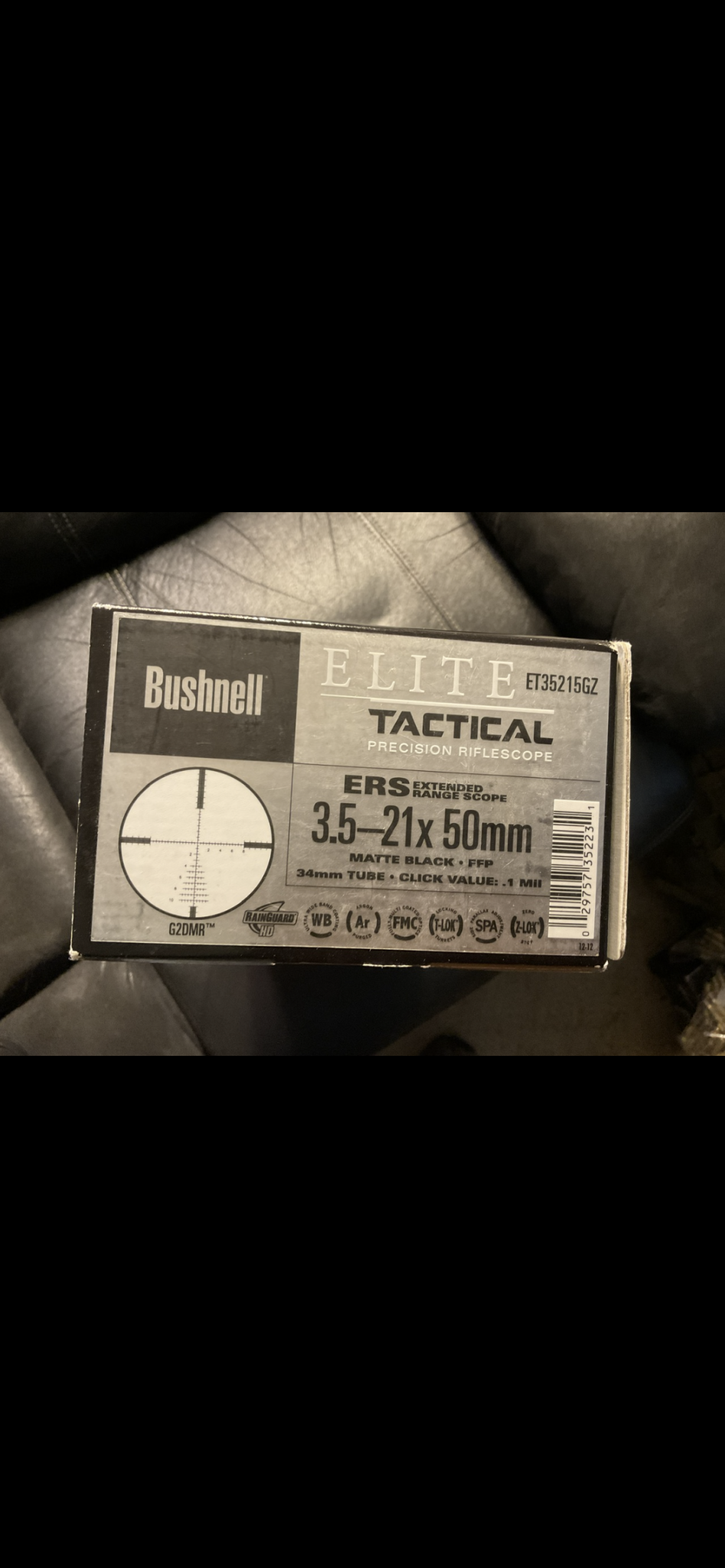 Bushnell Elite Tactical ERS 3.5-21x50 Riflescope G2 Reticle 34mm