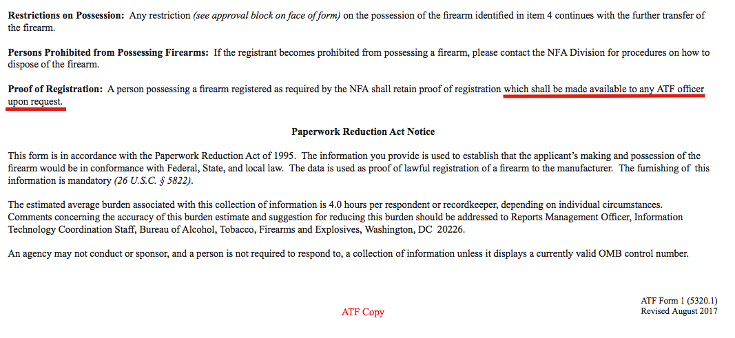 BATFE -Proof of Registration  Form 1 Make Available Upon Request copy.png