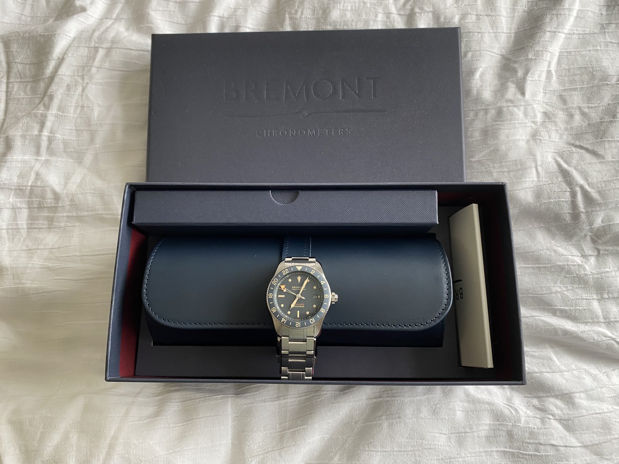 Bremont Supermarine Ocean and box.JPG