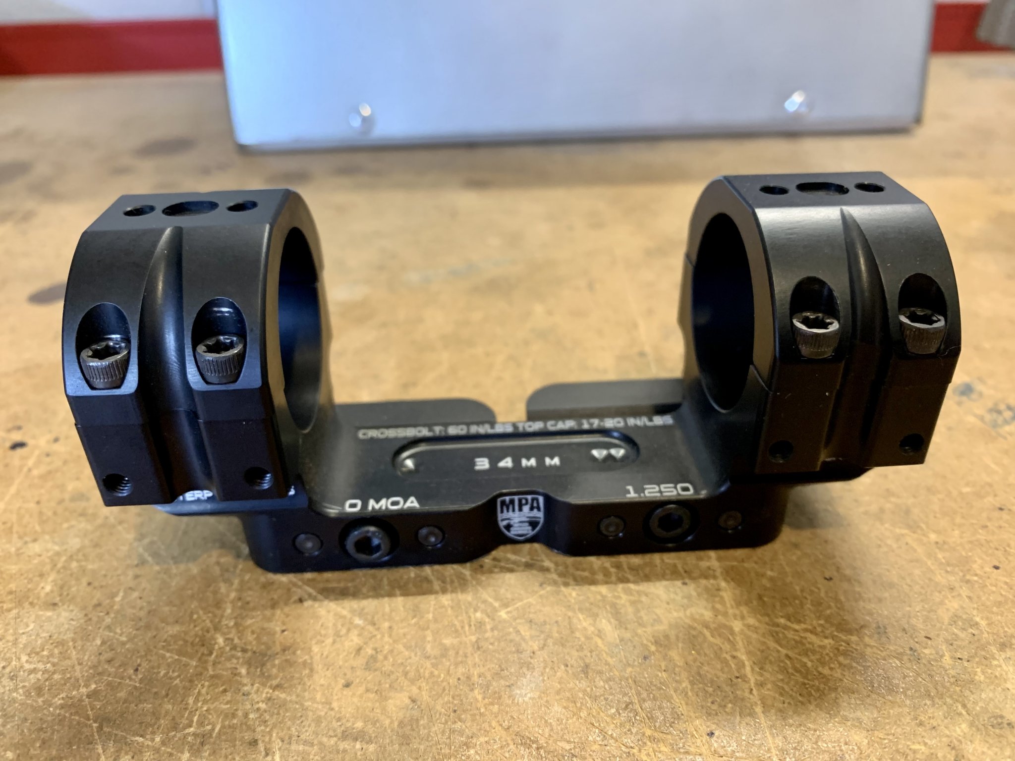 SOLD - MPA one piece 34mm mount | Sniper's Hide Forum