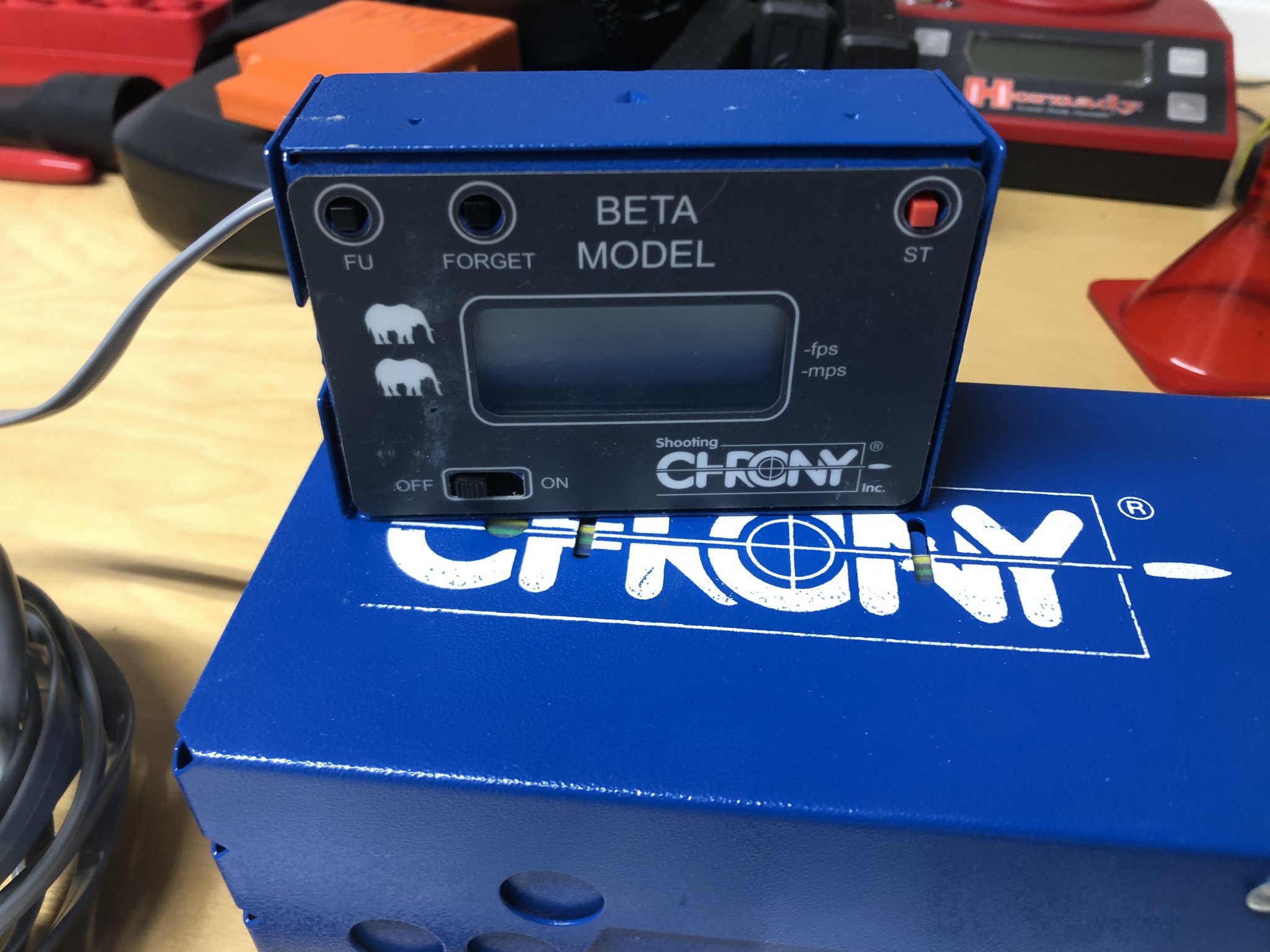Chrony Beta Chronograph, Blue