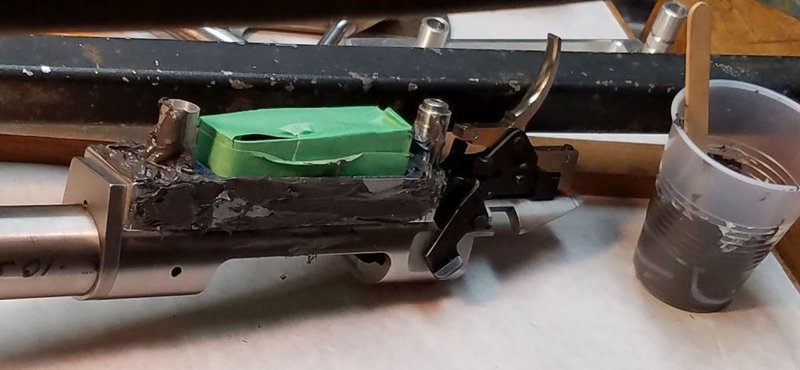 How to glass bed a rifle, Part I ~ Epoxy bedding and free floating  described 