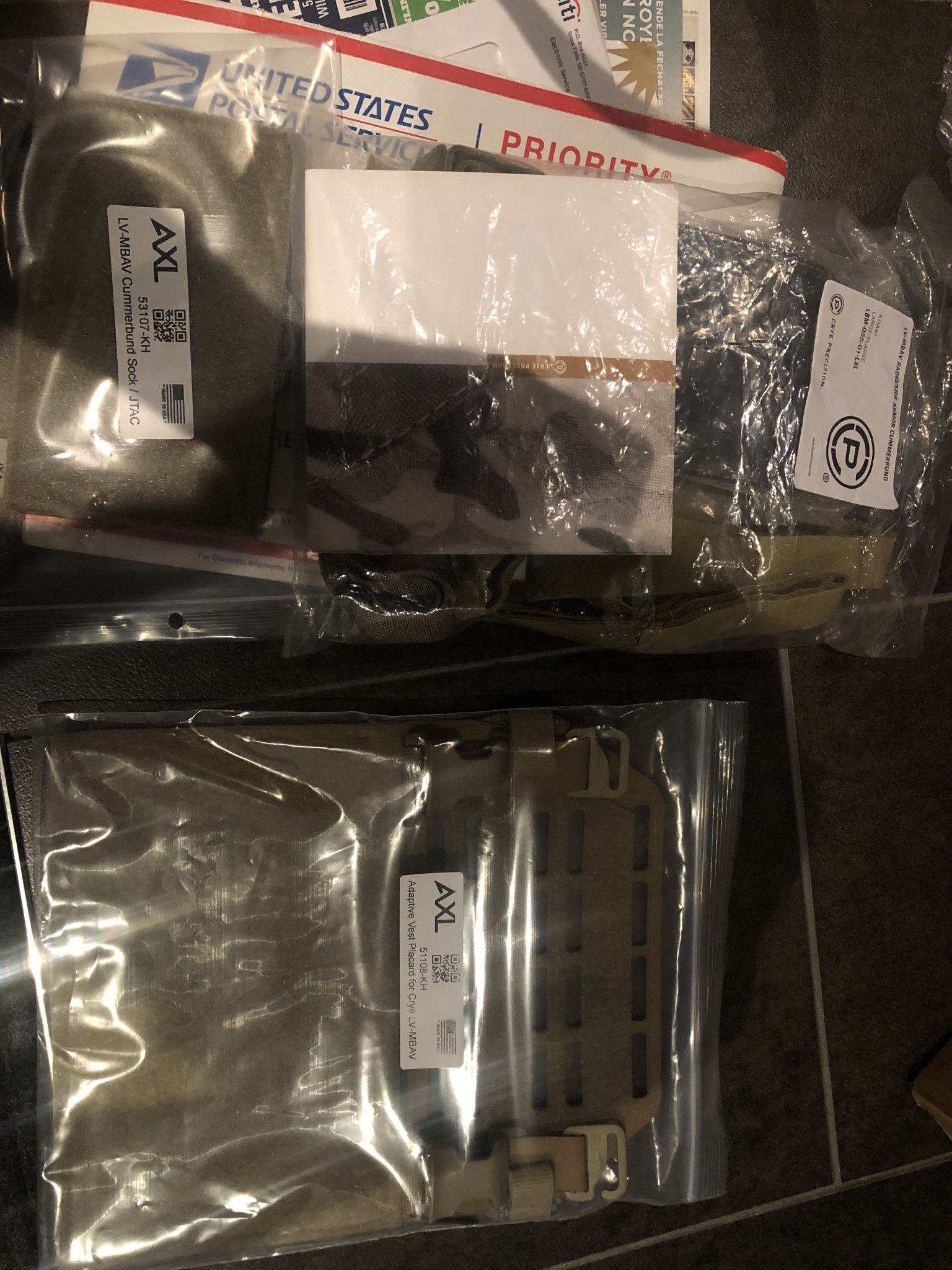 SOLD - Huge drop Crye LV MBAV, armor, accessories