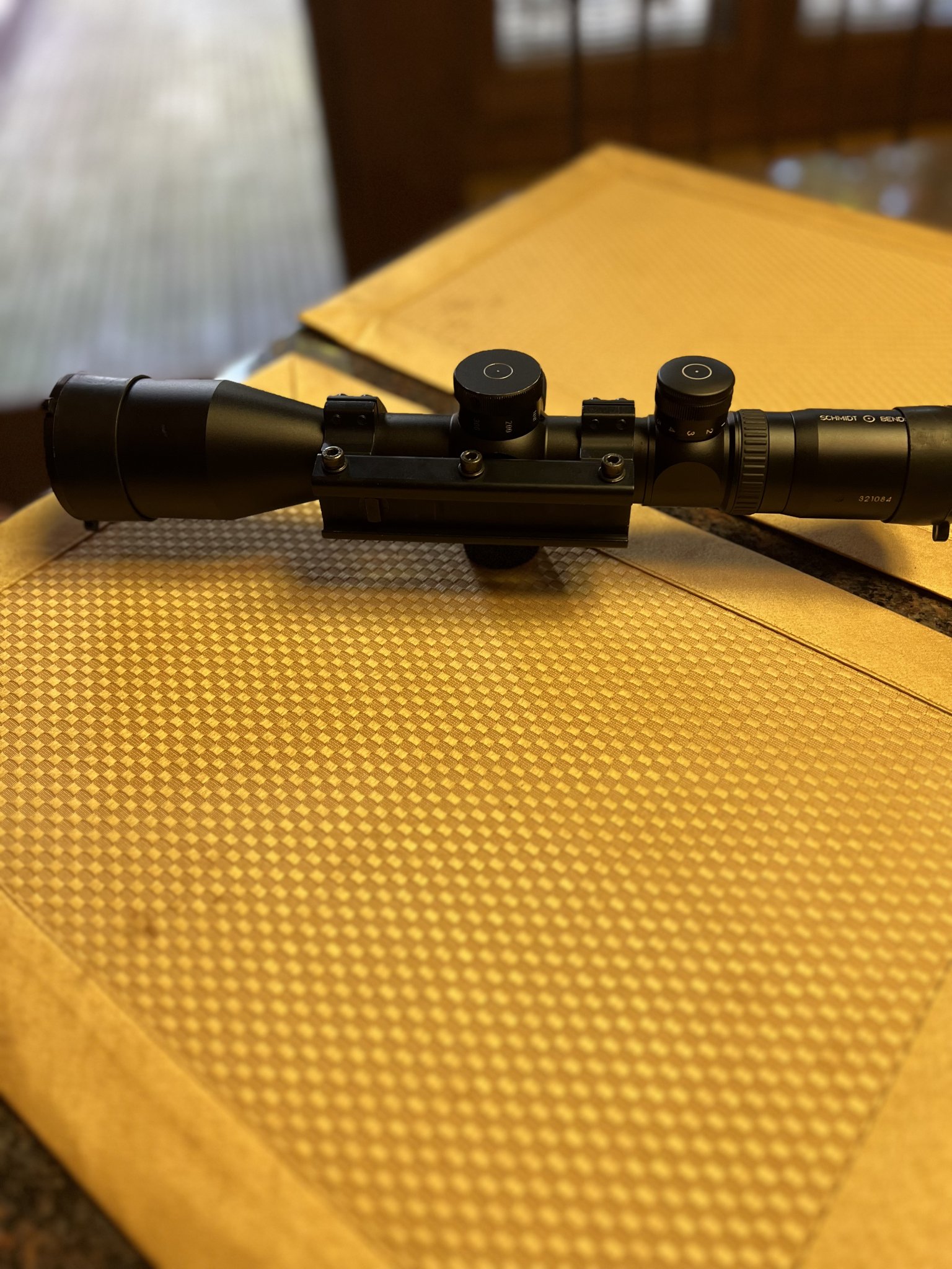 Optics - SOLD Schmidt # Bender PM II 3-12x50 Military MRAD MTC CCW