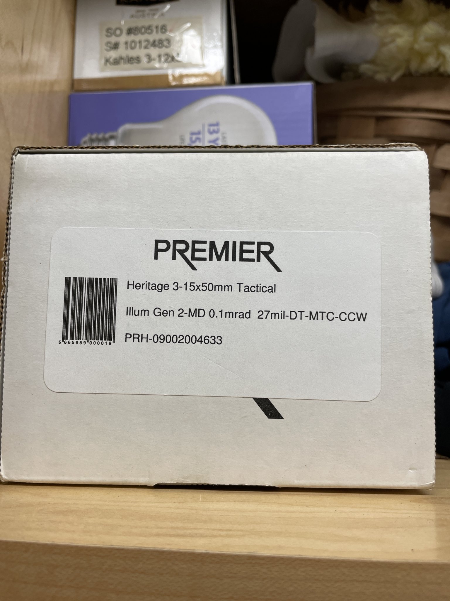 Premier Heritage 5-25x56 Tactical Illum. (mrad) - Optics-Trade