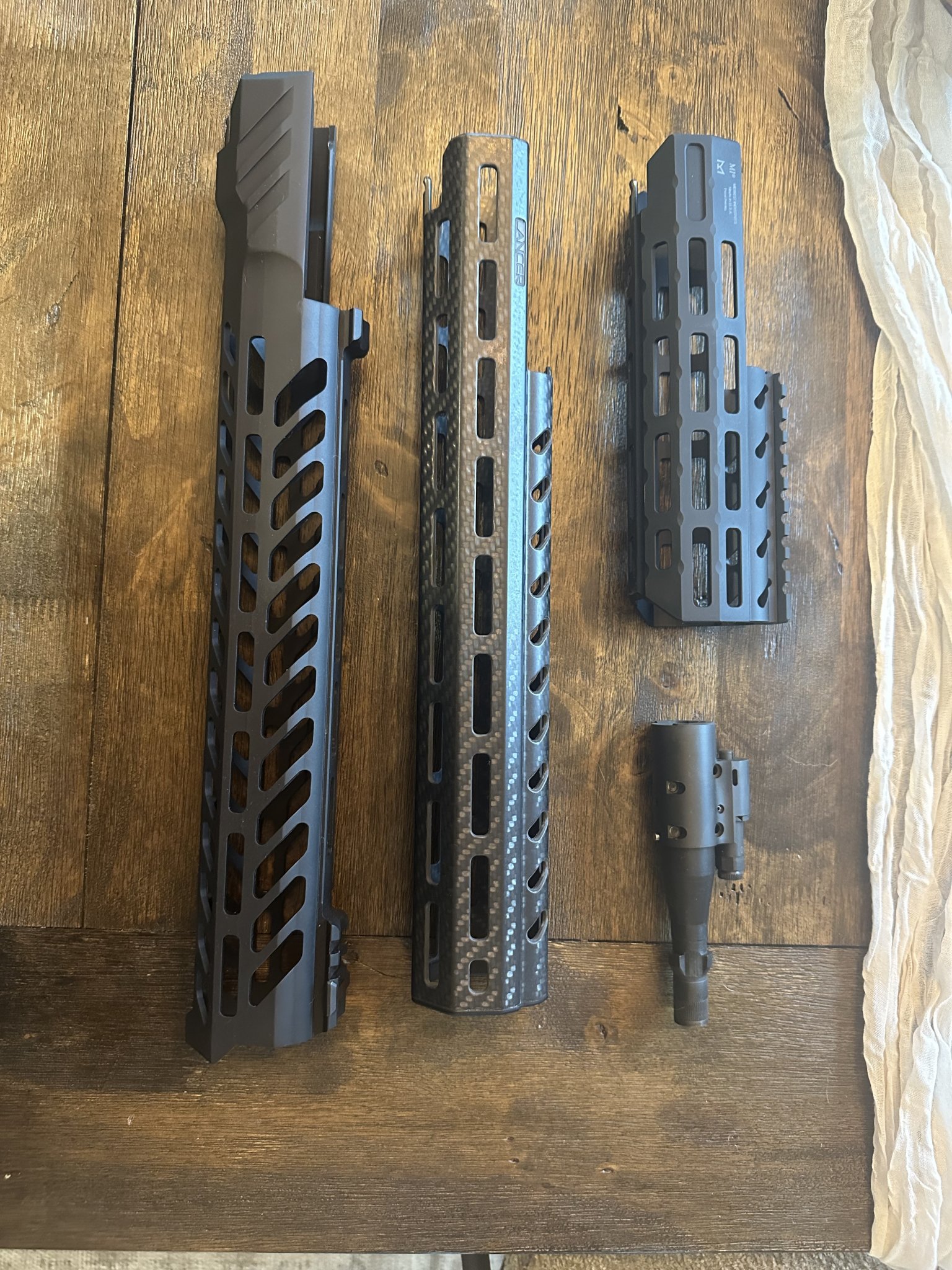 Accessories - MPX Lancer 14” carbon and 16” factory handguard | Sniper ...