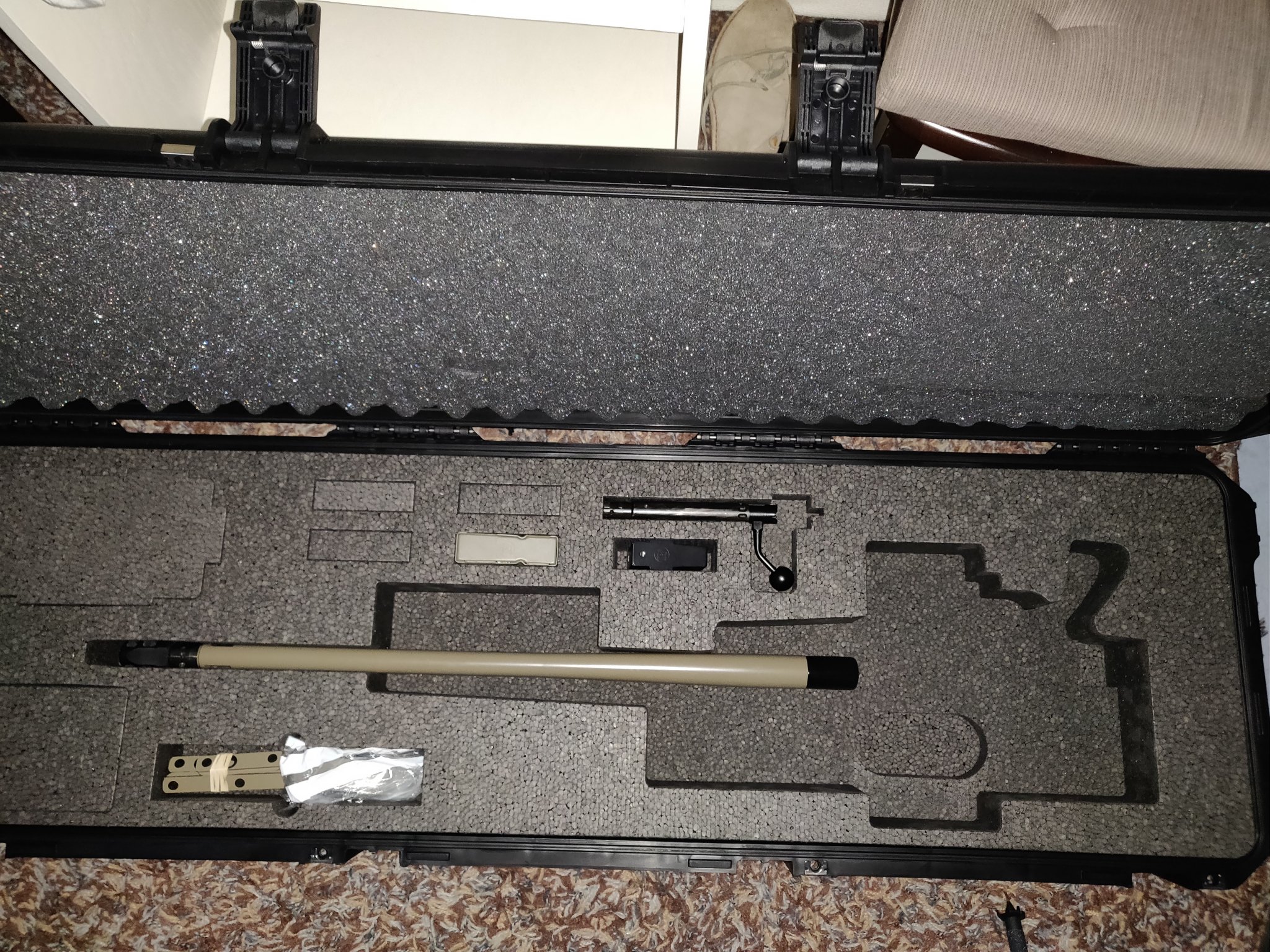 Pelican Case 1740 Foam Insert for 4 AR Rifles (Foam ONLY) — Cobra Foam  Inserts and Cases