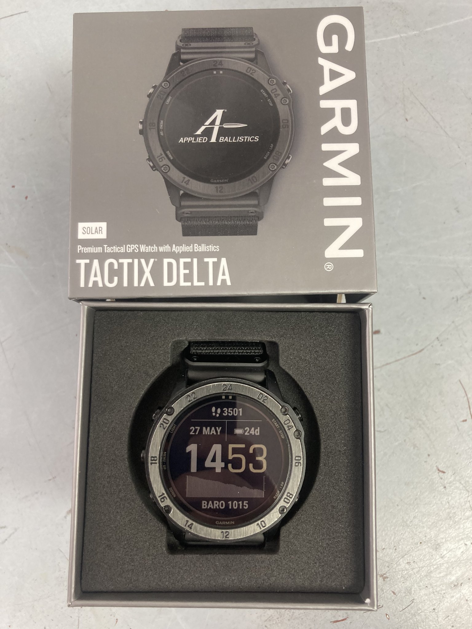 Garmin tactix delta solar edition online watch