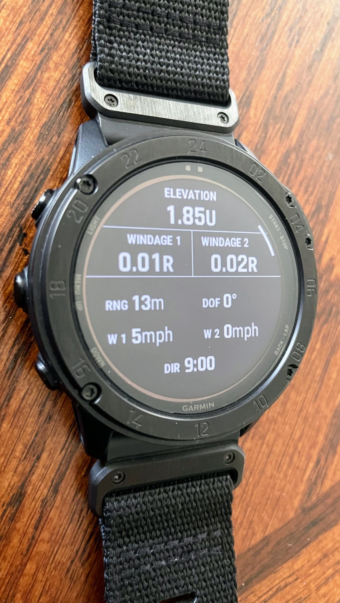 SOLD Garmin tactix Delta Solar Edition with Ballistics