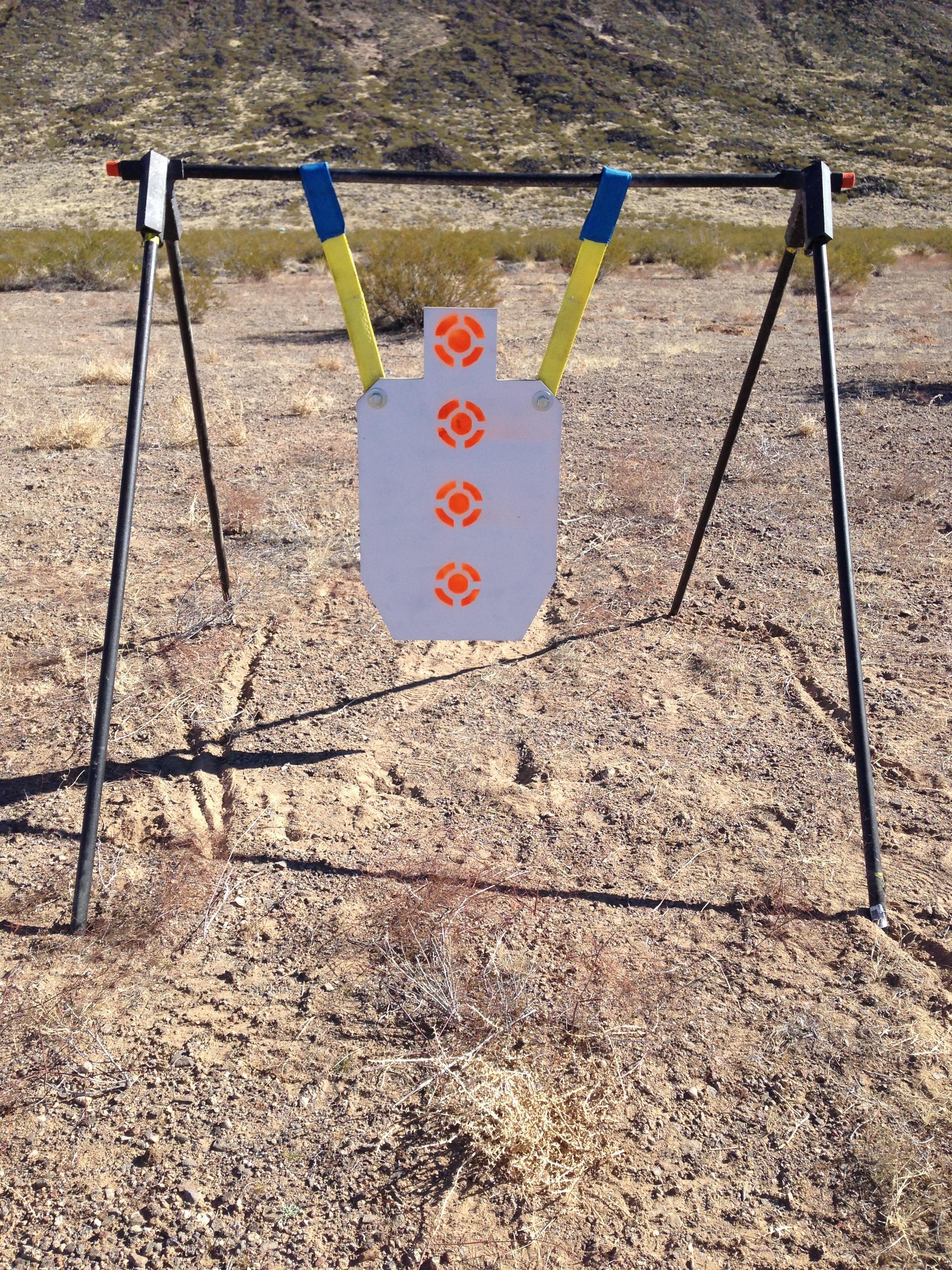 Shepherd's Hook Steel Target Hanger