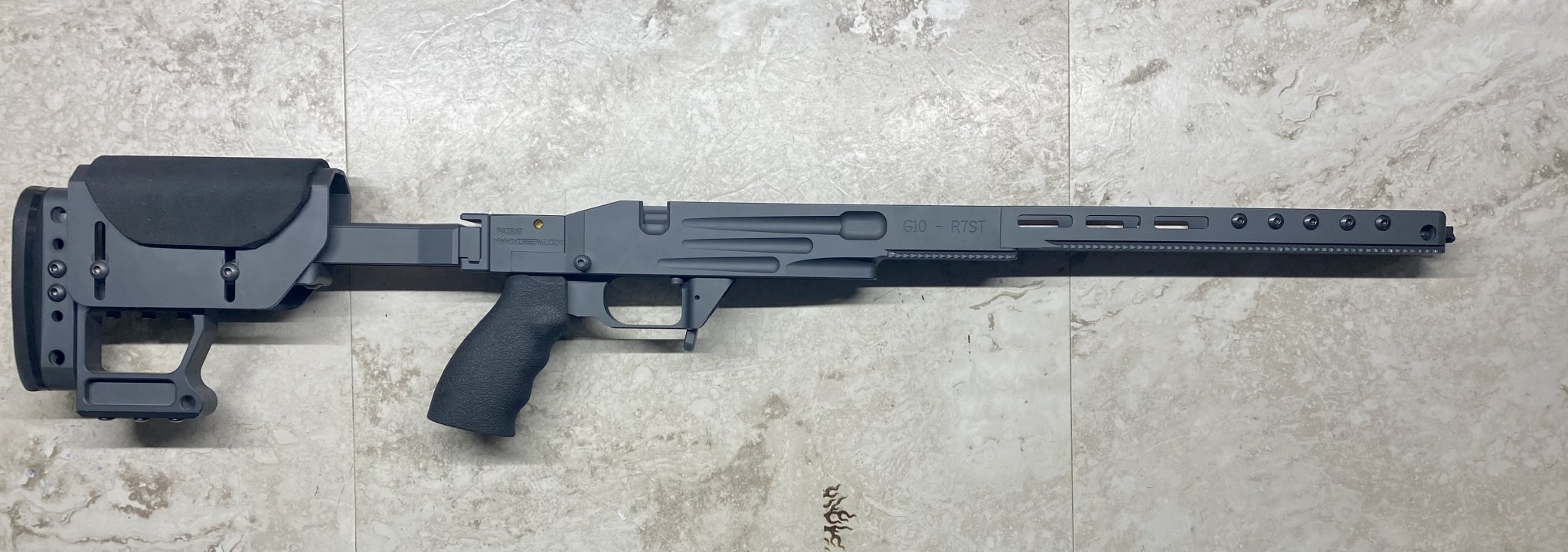 SOLD - McRees G10 Competition Stock, REM700-SA, Sniper Gray 450USD