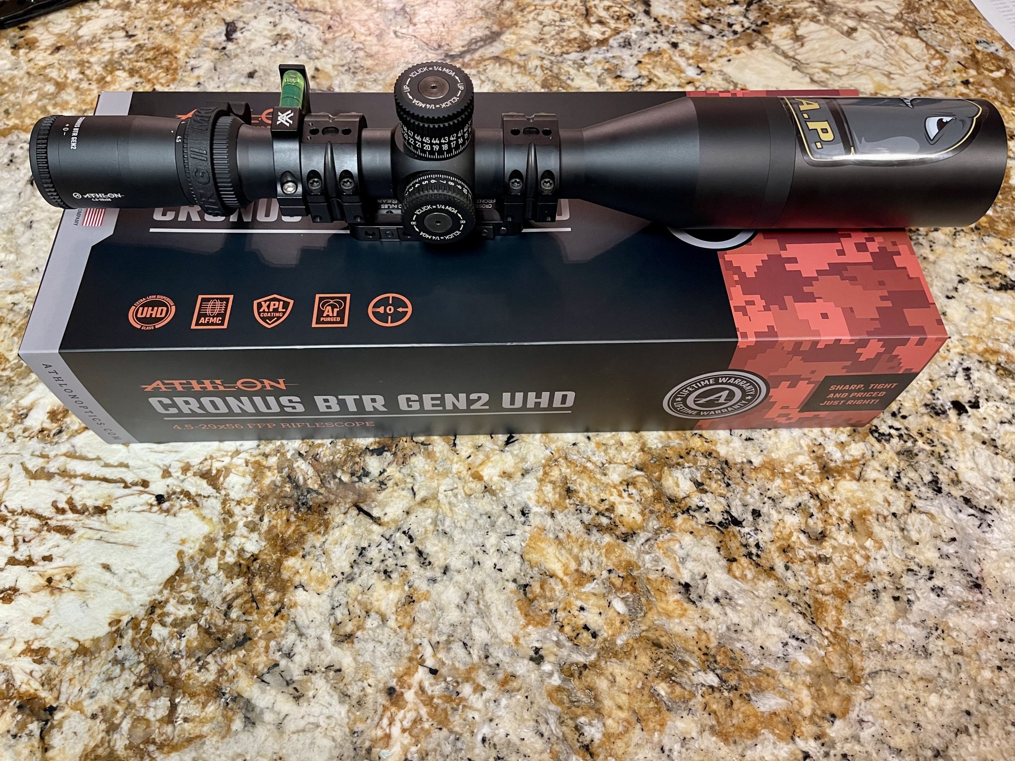 Optics Athlon Cronus BTR G2 4.5 27 w MPA mount Sniper s Hide Forum